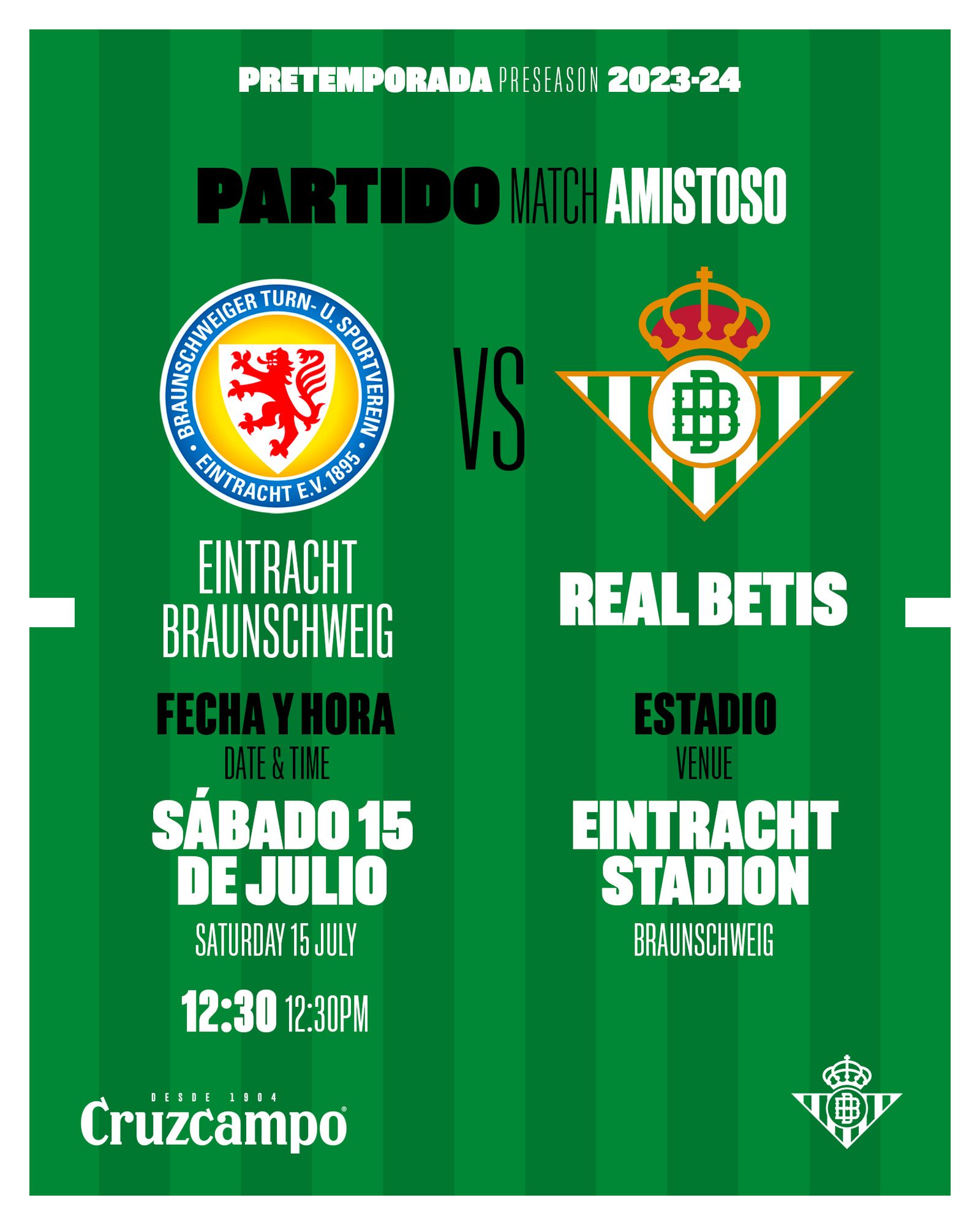 Confirmado el primer amistoso del Betis en la pretemporada