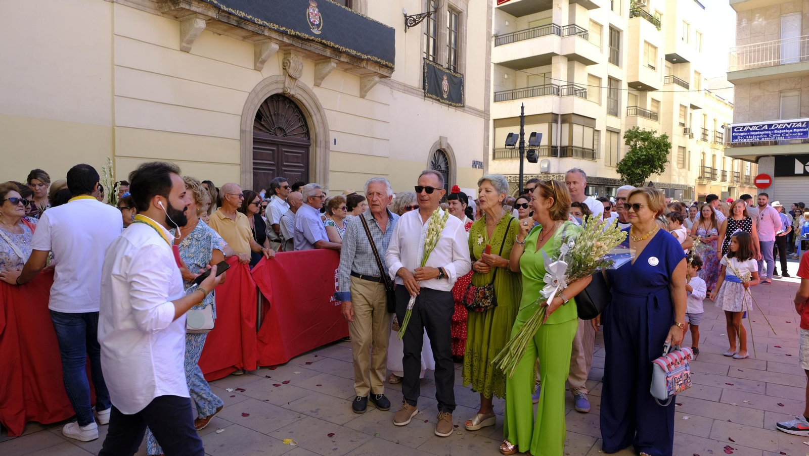 La ofrenda floral a la Virgen del Mar en la Feria de Almería 2025, en imágenes