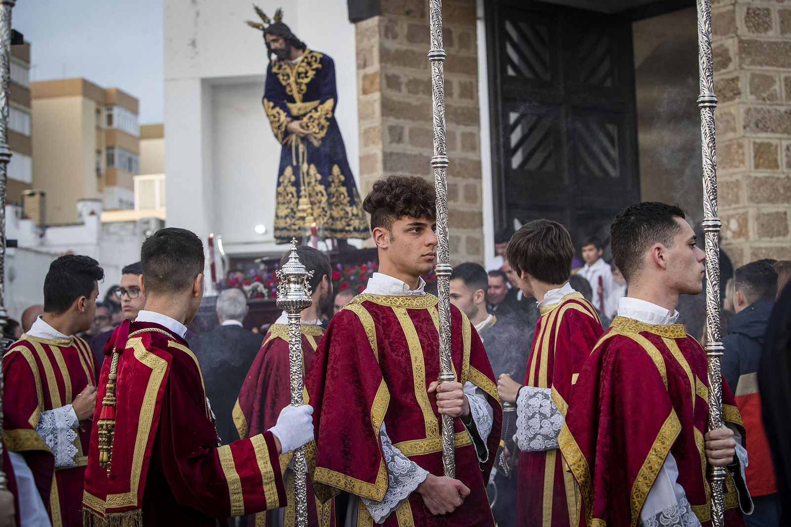 El vía crucis del Prendimiento de San Fernando