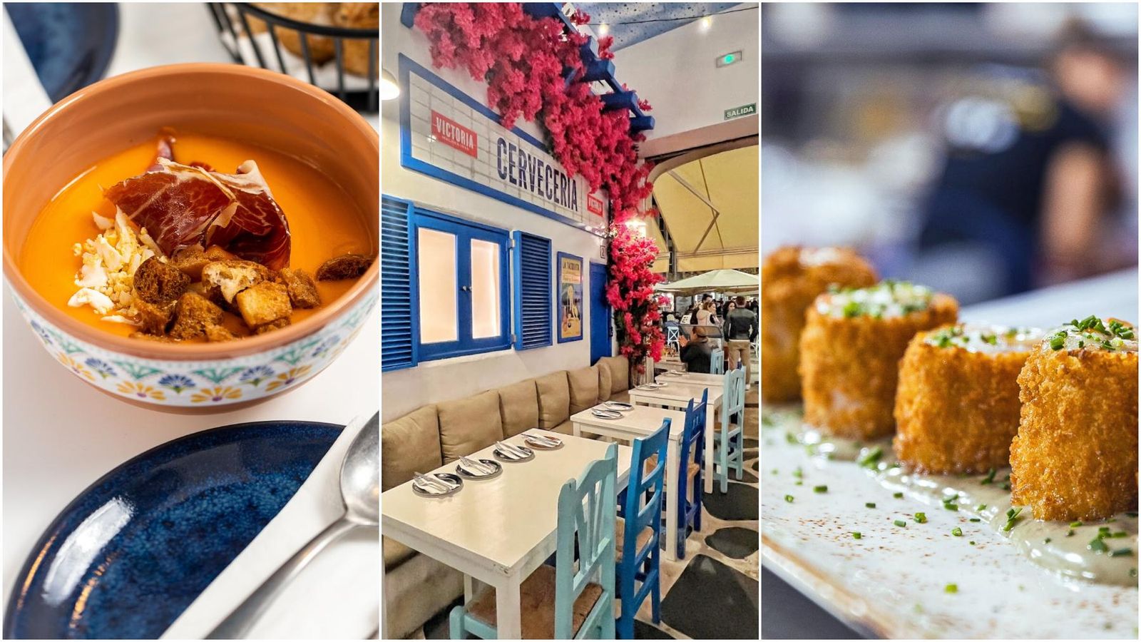 Porra antequerana y flamenquín de La Tasquita de en Medio.