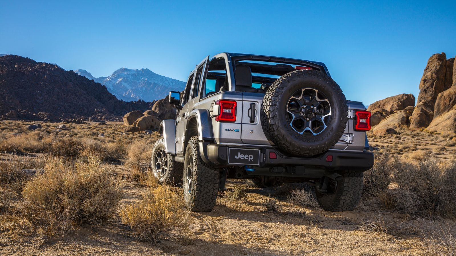 Esta versión híbrida enchufable del Jeep Wrangler tendrá tres niveles de equipamiento, incluyendo entre ellos el Rubicon 4xe.