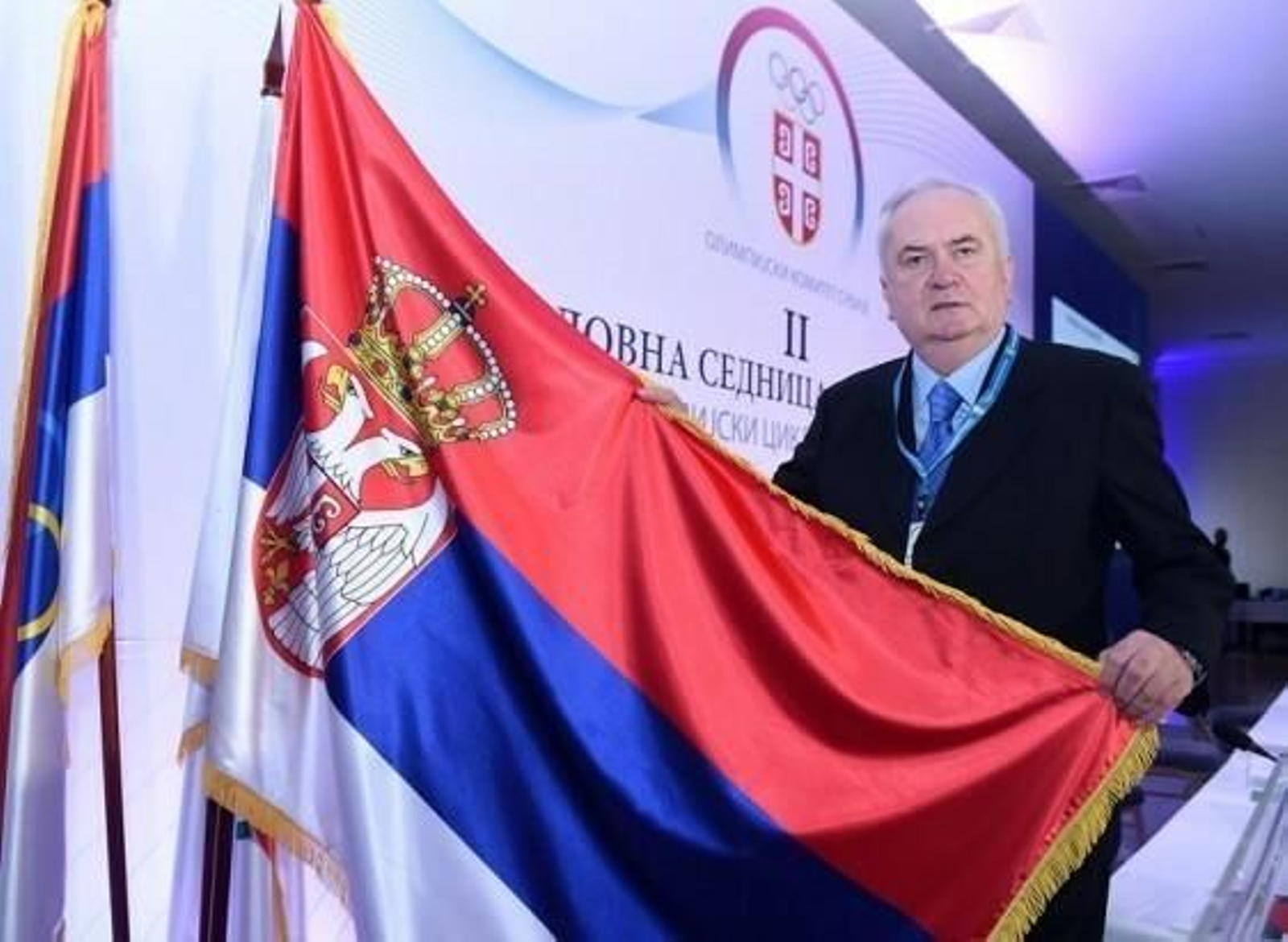 Boza Maljkovic, presidente del Comité Olímpico de Serbia.