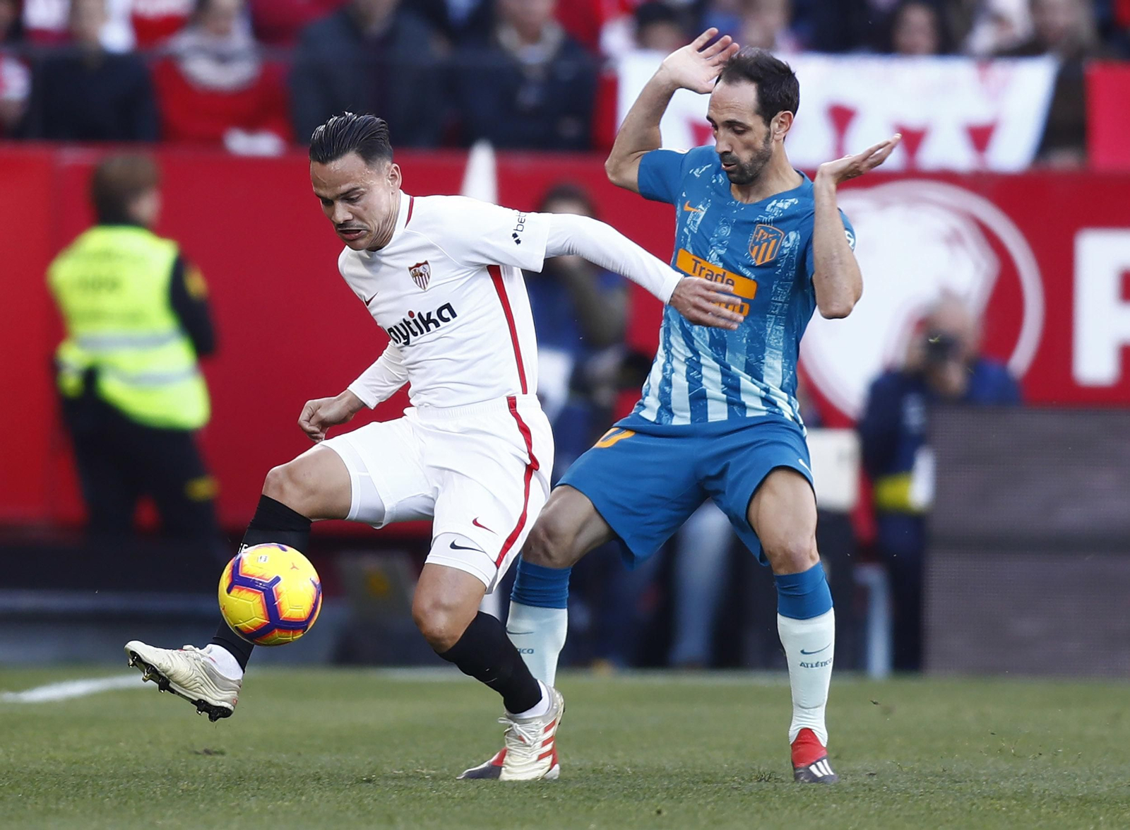 El Sevilla FC-Atlético de Madrid, en imágenes