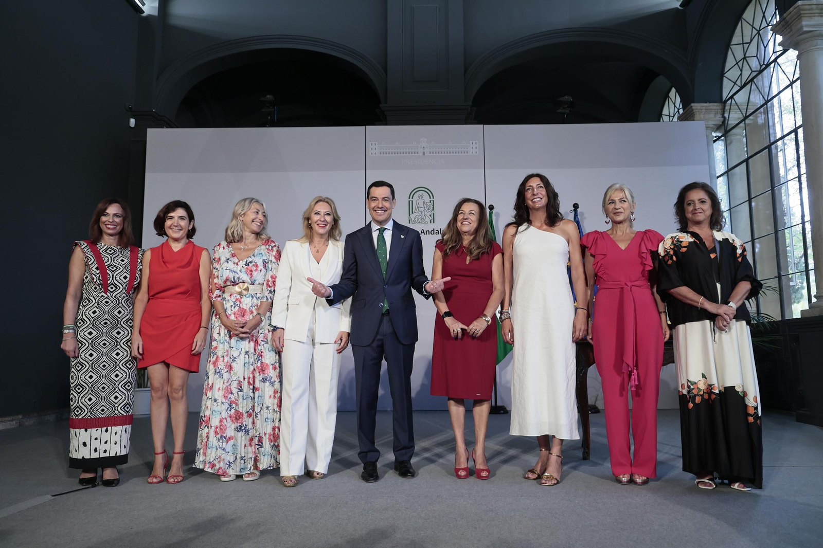 Las imágenes de la toma de posesión del nuevo Consejo de Gobierno de Andalucía