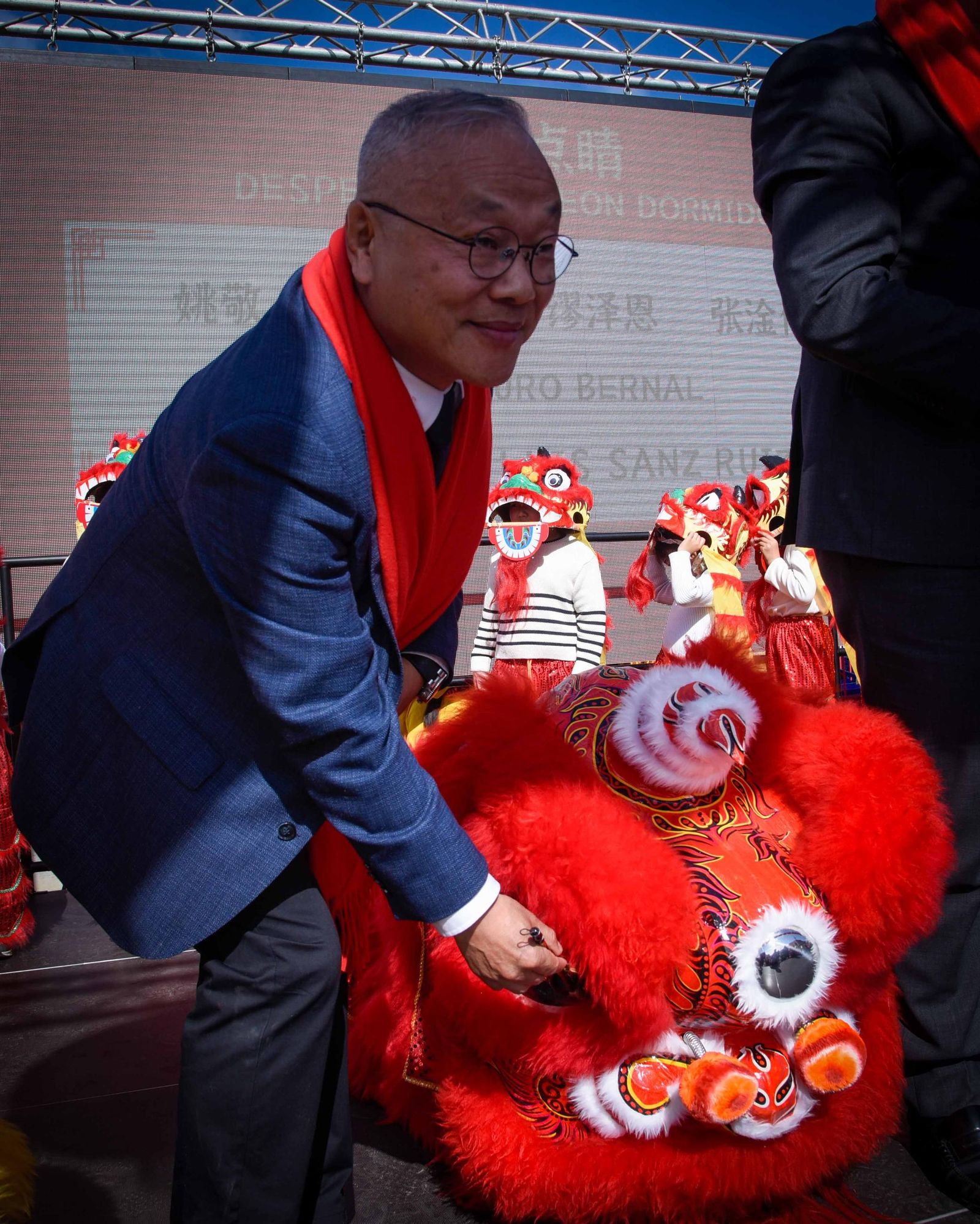 Las imágenes del acto de celebración del Año Nuevo chino en Sevilla
