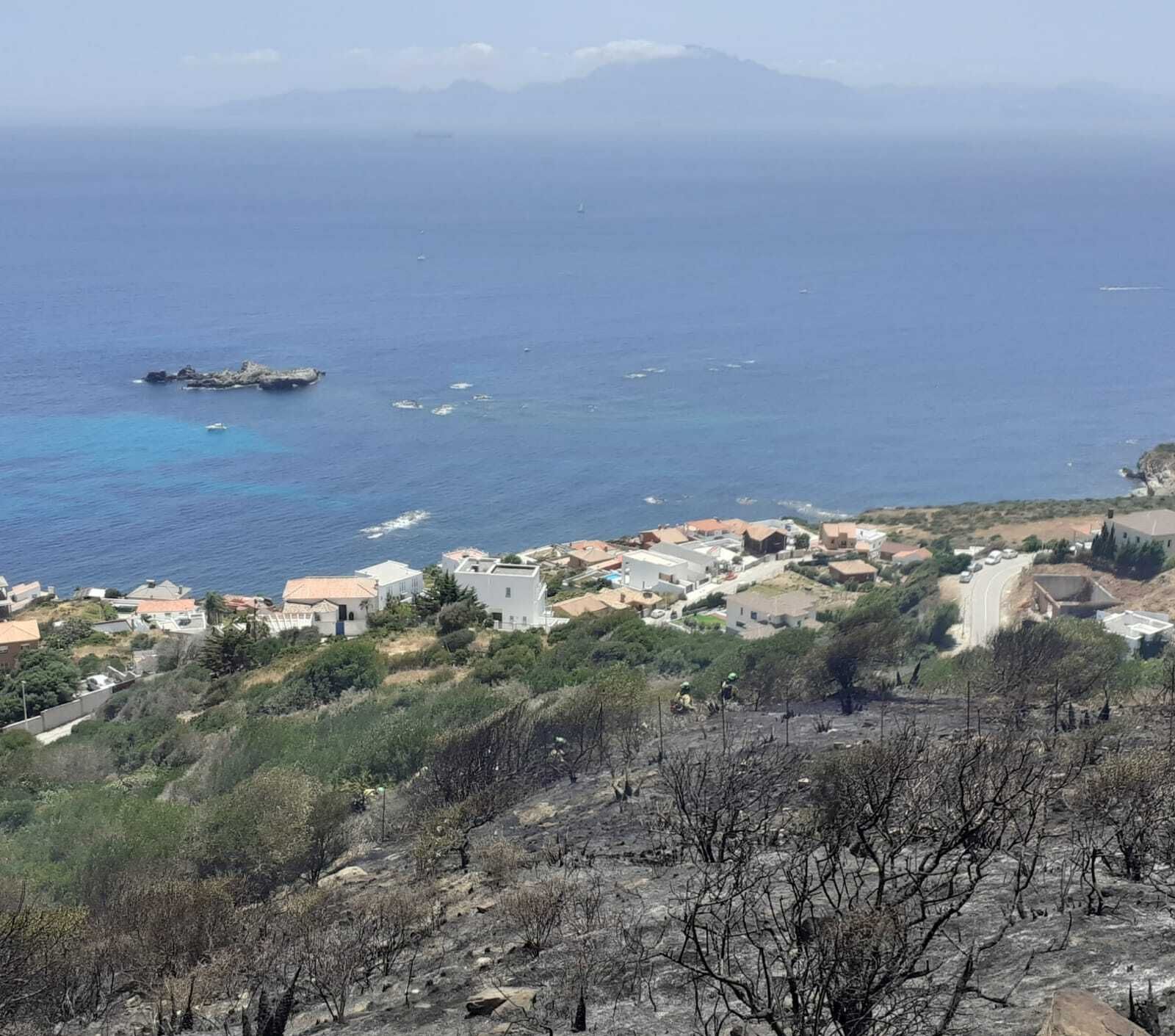 El Estrecho de fondo de Gibraltar.