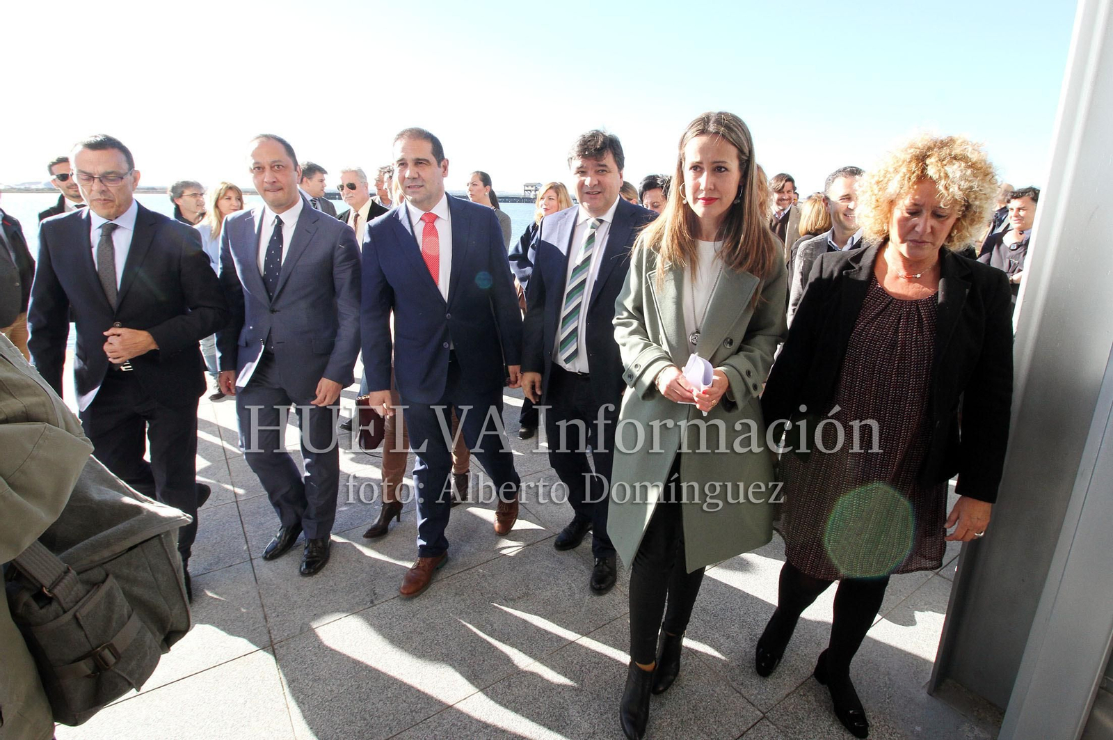 Inauguración de la Nueva Lonja del Puerto de Huelva, en imágenes