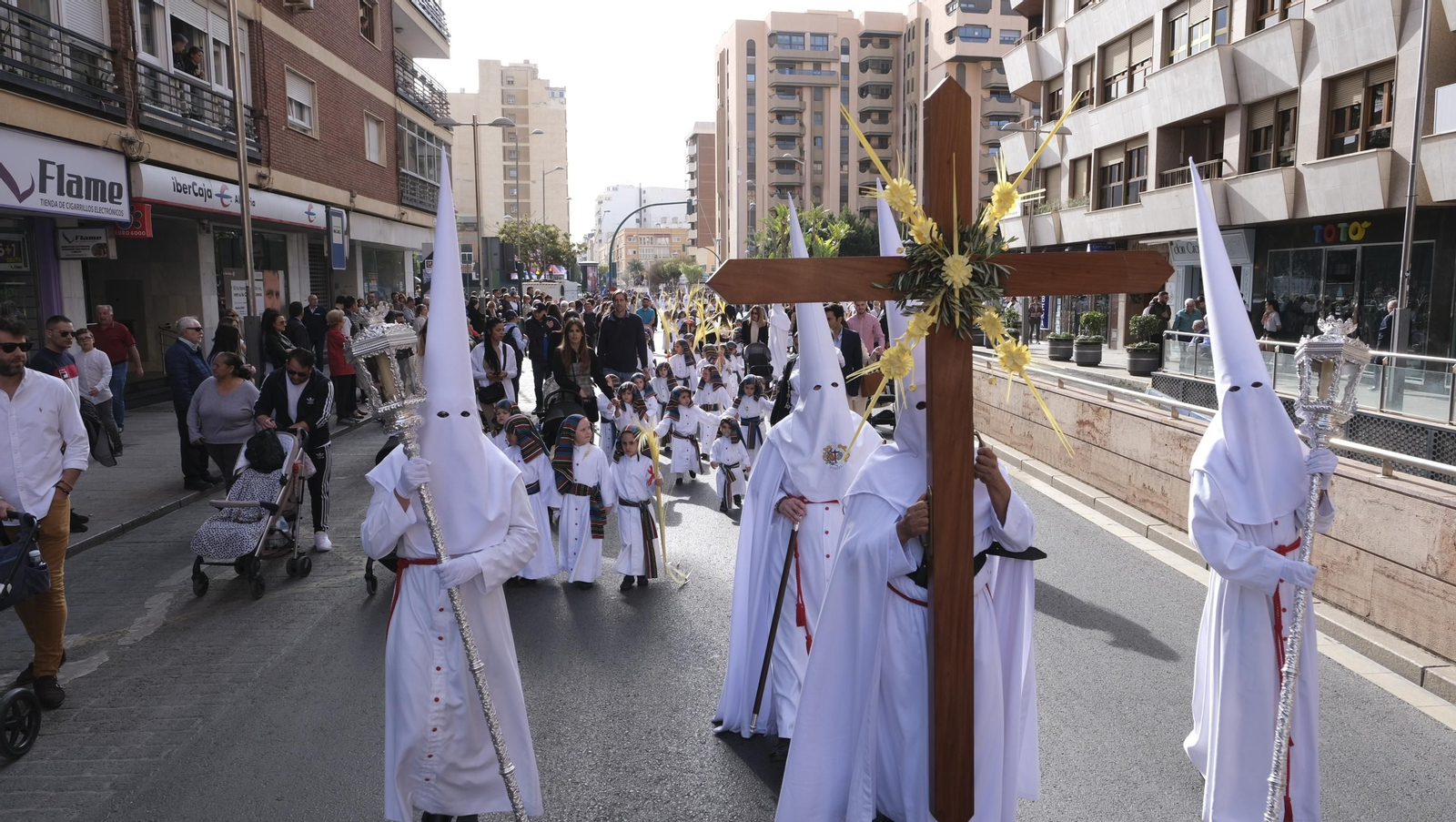 Imágenes de la Procesión de la Borriquita de Almería