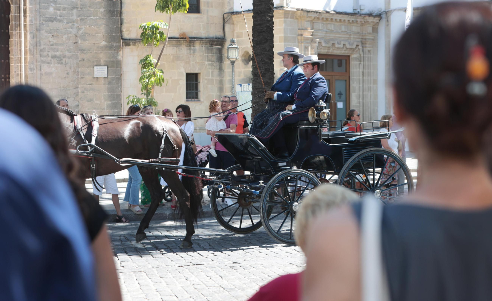 Imágenes de la Parada Hípica por las calles de Jerez