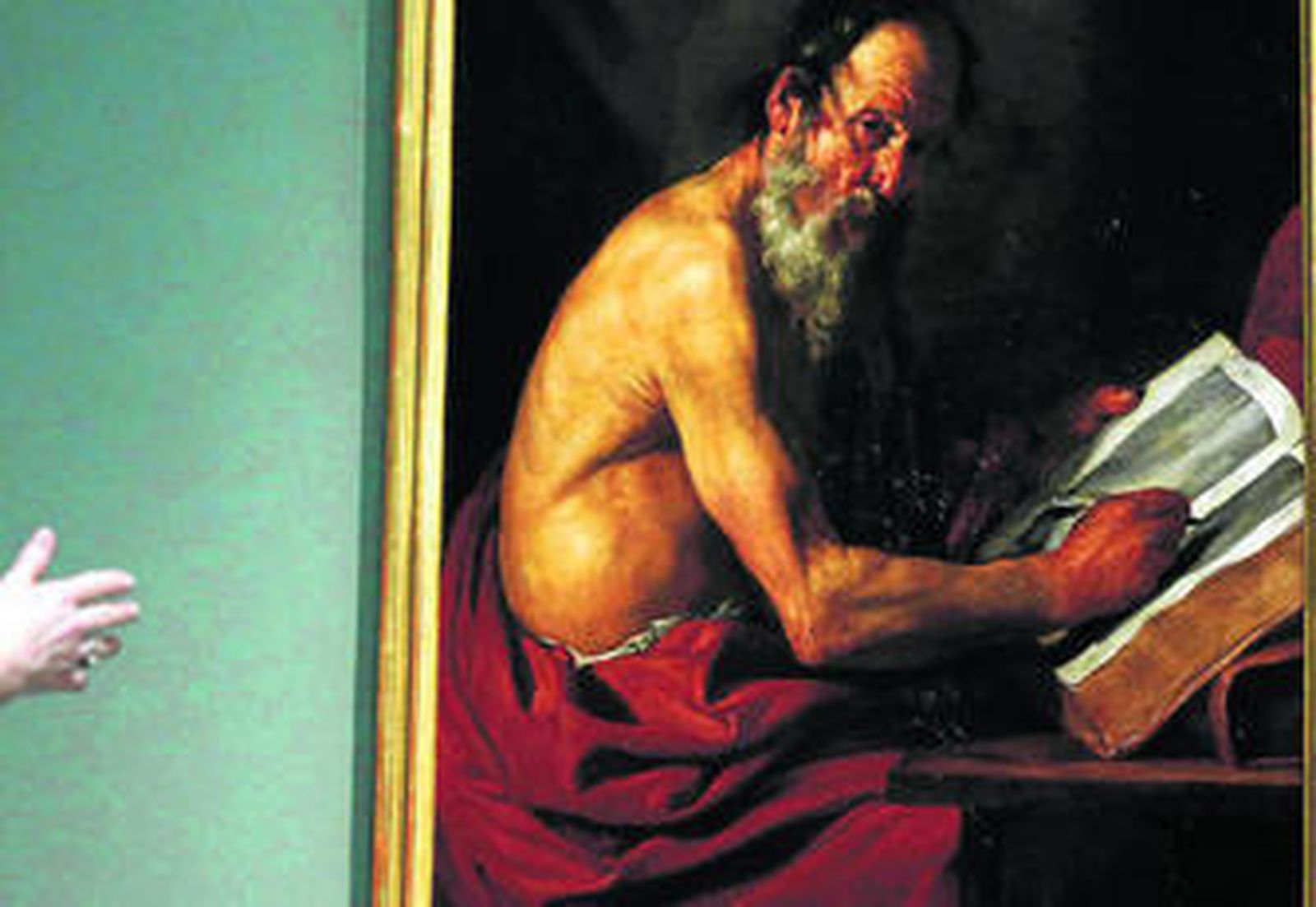 'San Jerónimo' es una obra del joven José de Ribera que estaba depositada en Las Palmas.