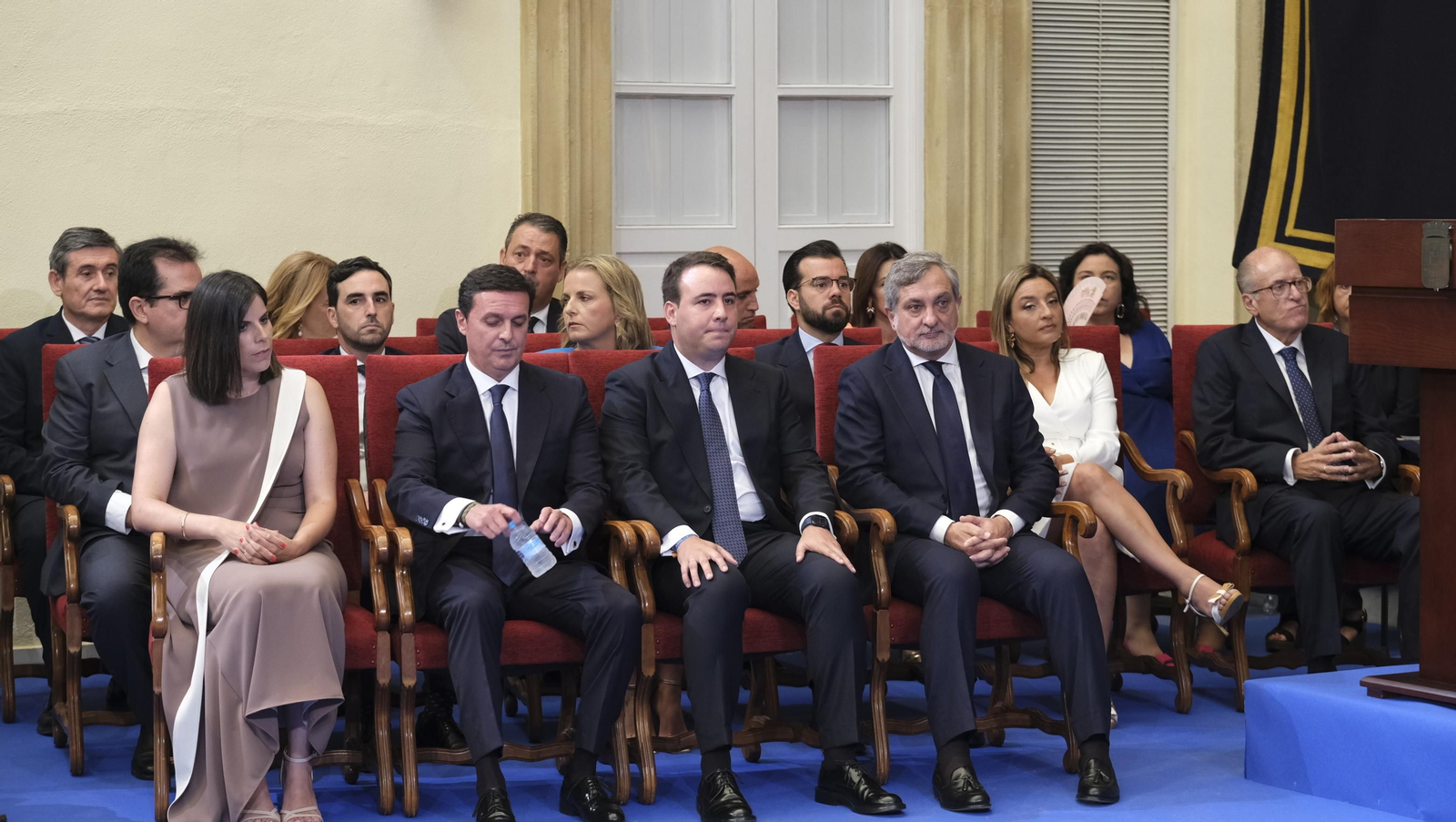Imágenes del acto de constitución de la Diputación de Almería
