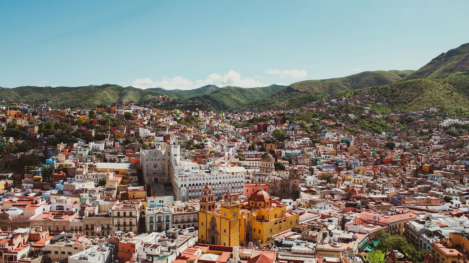 Ciudad de Guanajuato en México