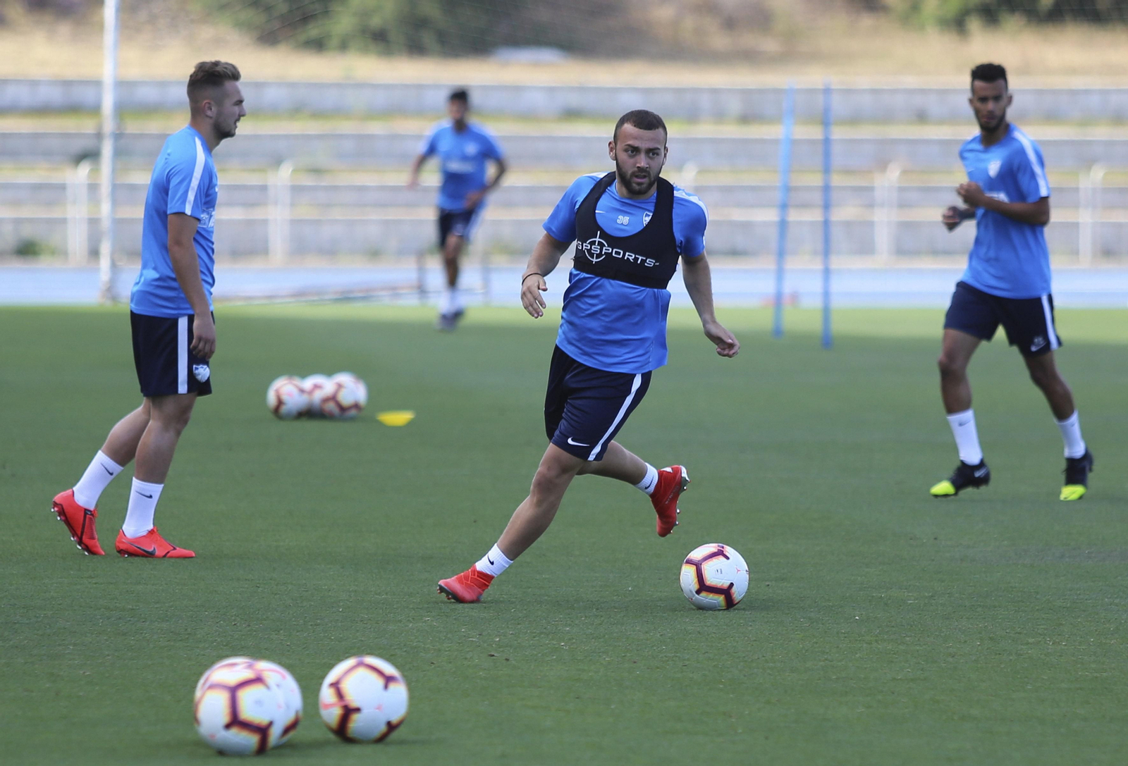 Las imágenes del Málaga CF en la vuelta al trabajo