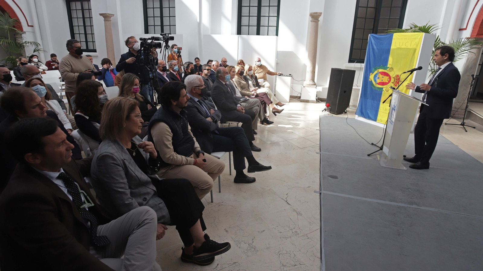Fotos de la presentación del VIII Encuentro Internacional de Guitarra 'Paco de Lucía'