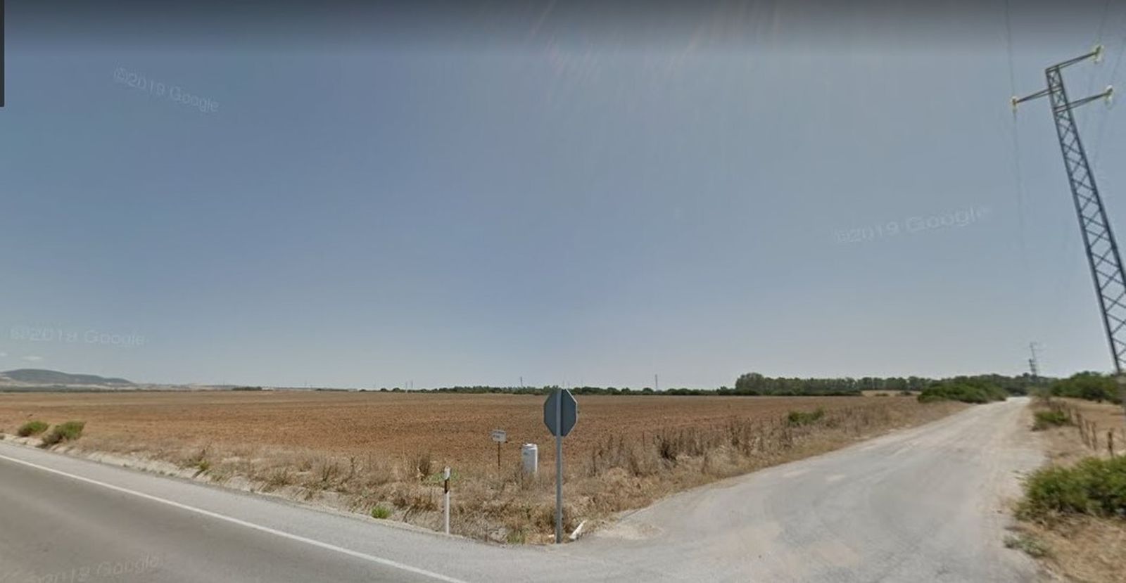 Paraje de Malabrigo, próximo a El Chaparrito, donde se construirá una planta fotovoltaica.