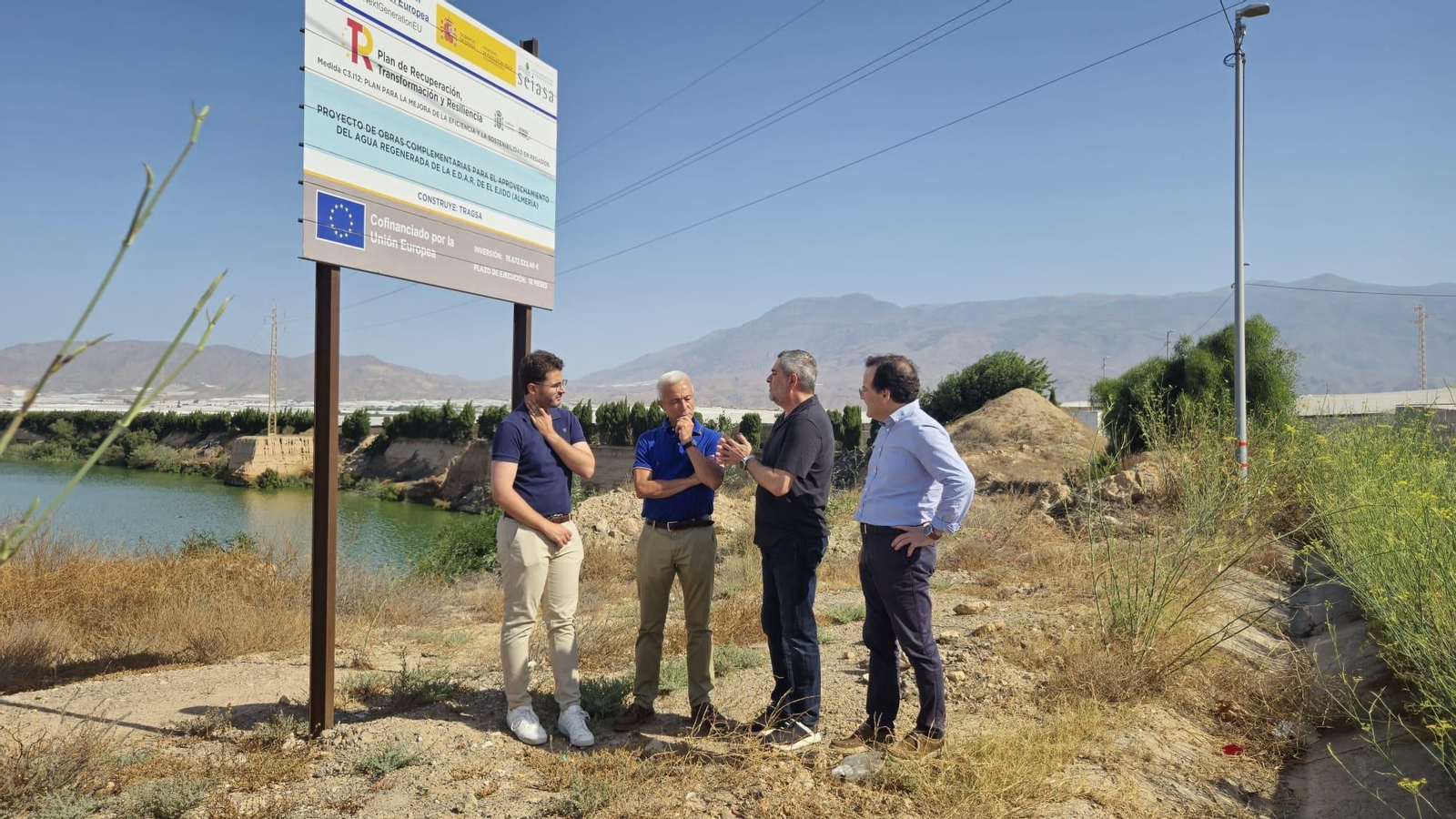 Visita a una de las inversiones.