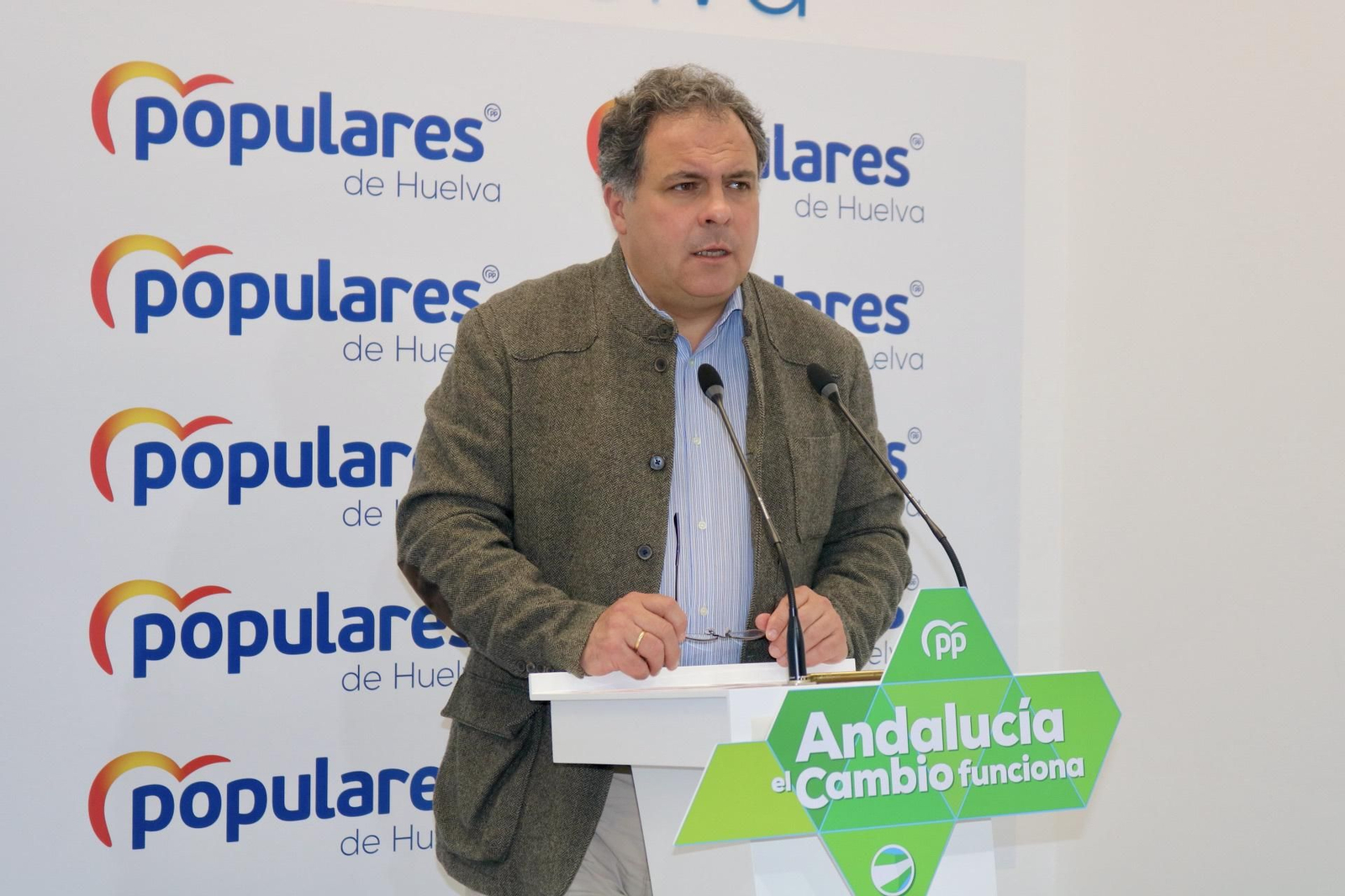 El coordinador general del PP de Huelva, Juan Carlos Duarte.