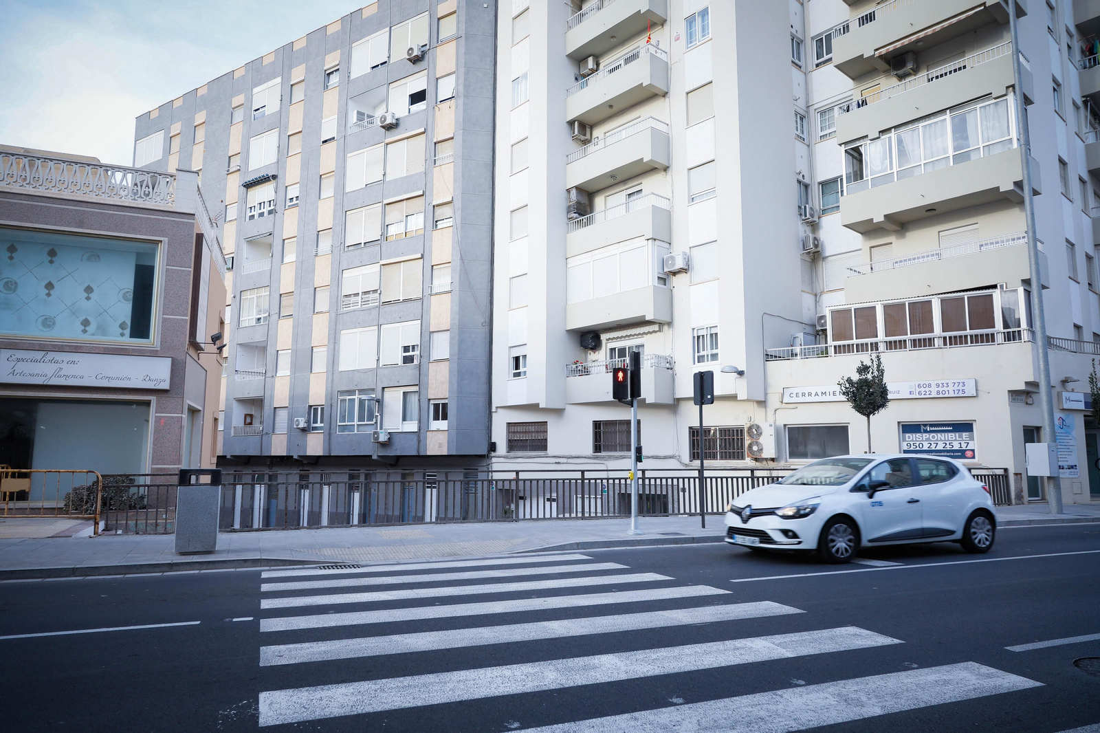 Imágenes de las calles en obras