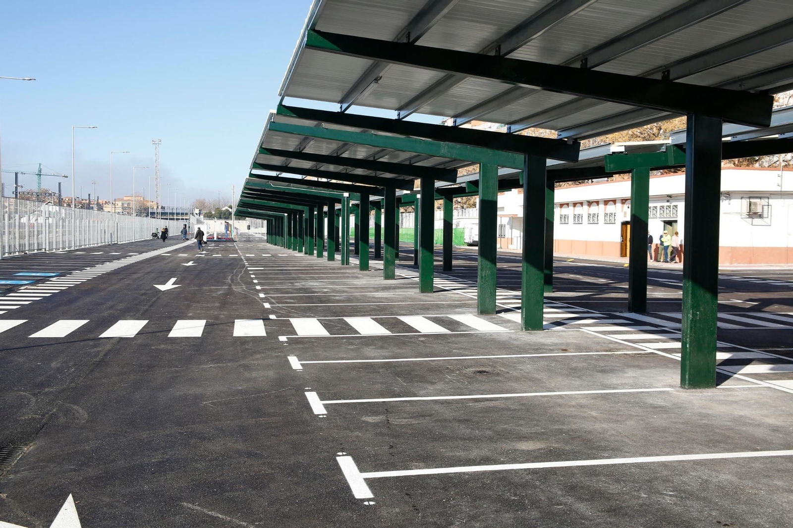 Así es el nuevo parking de la Estación de Ferrocarril de Granada