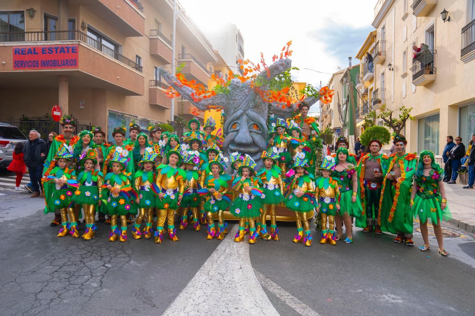 Participantes en el carnaval del año pasado.