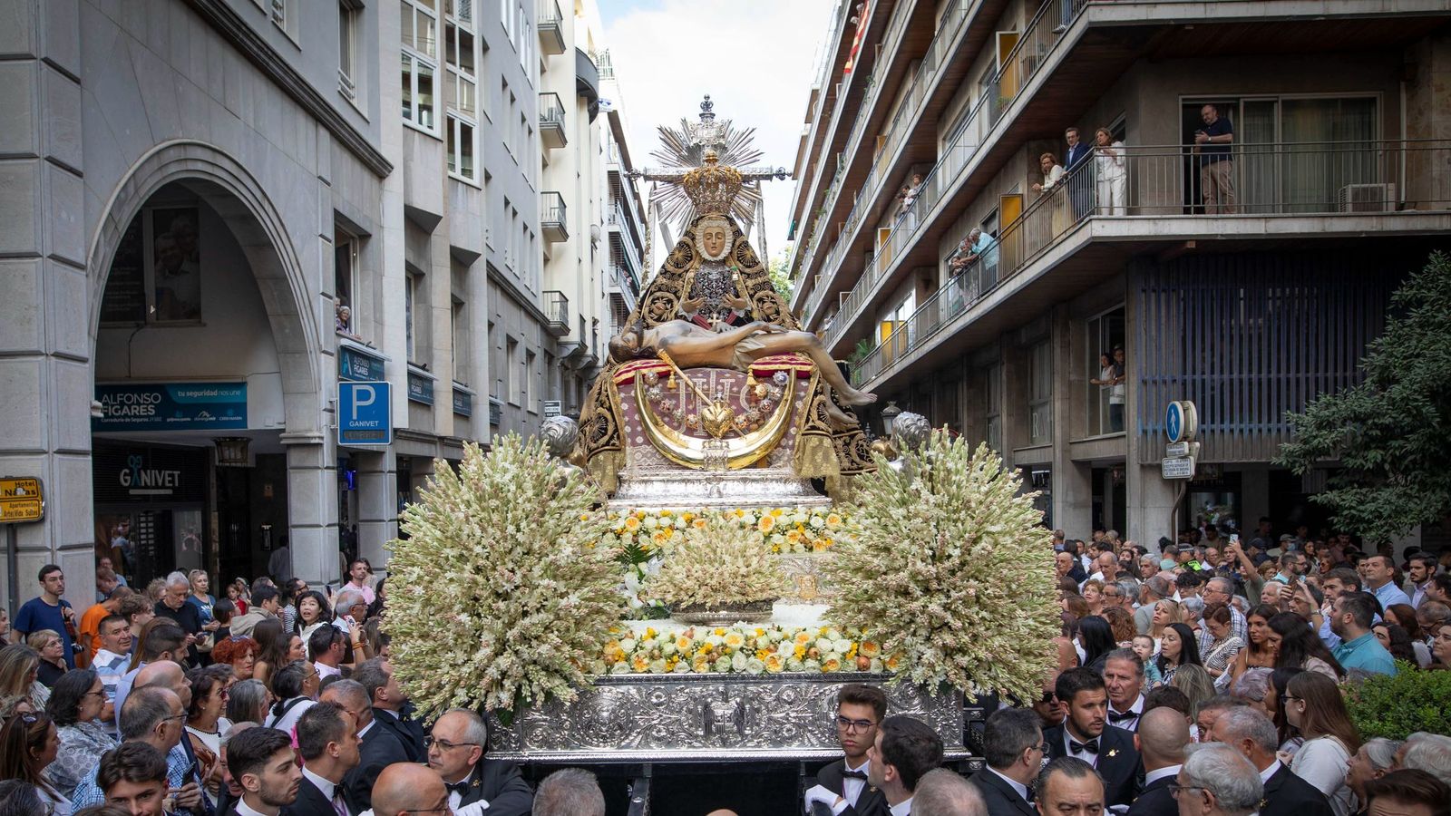 Solemne Procesión de Alabanza de la Virgen de las Angustias de Granada, Septiembre 2025