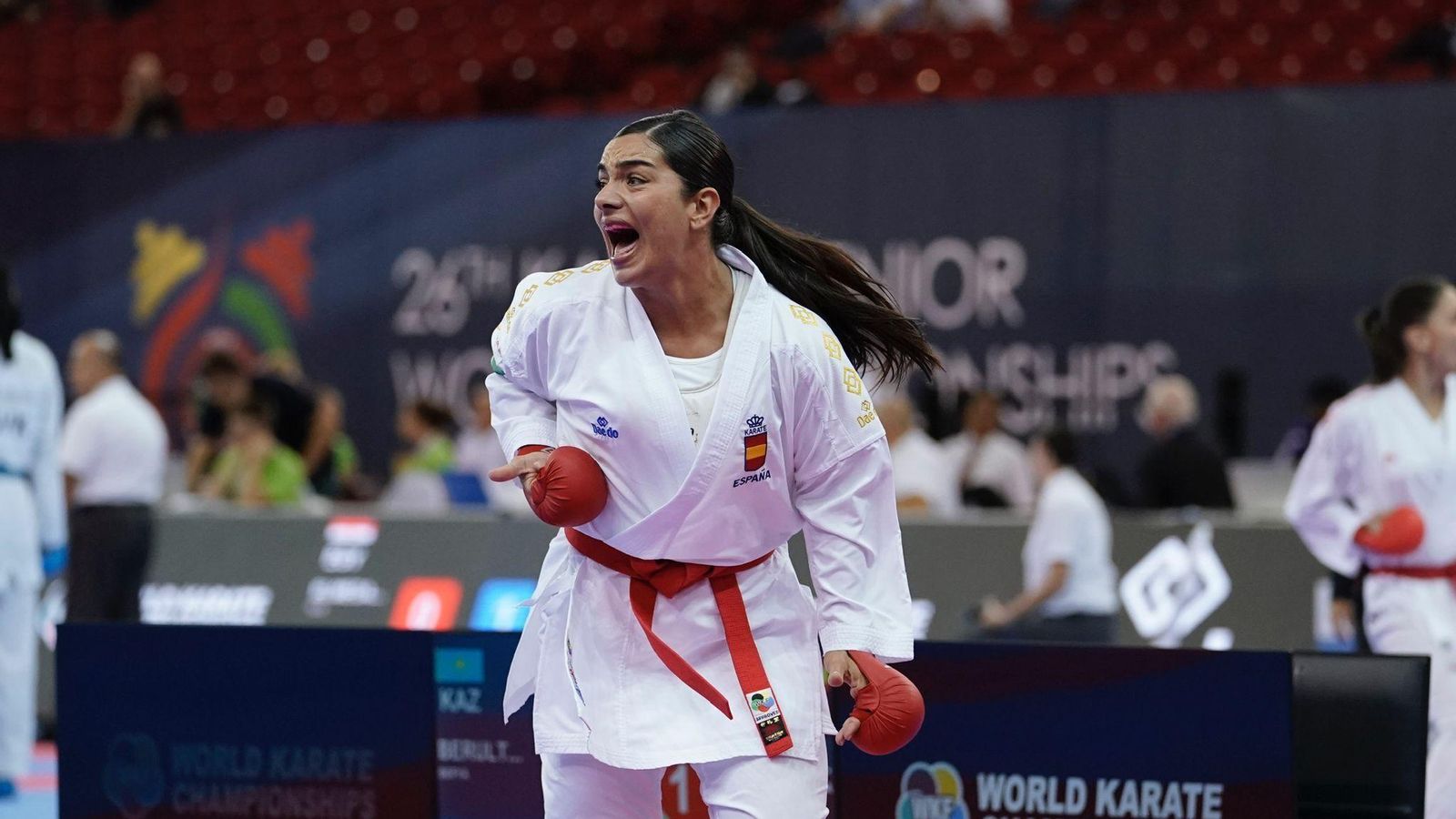 María Torres, bicampeona mundial de Karate
