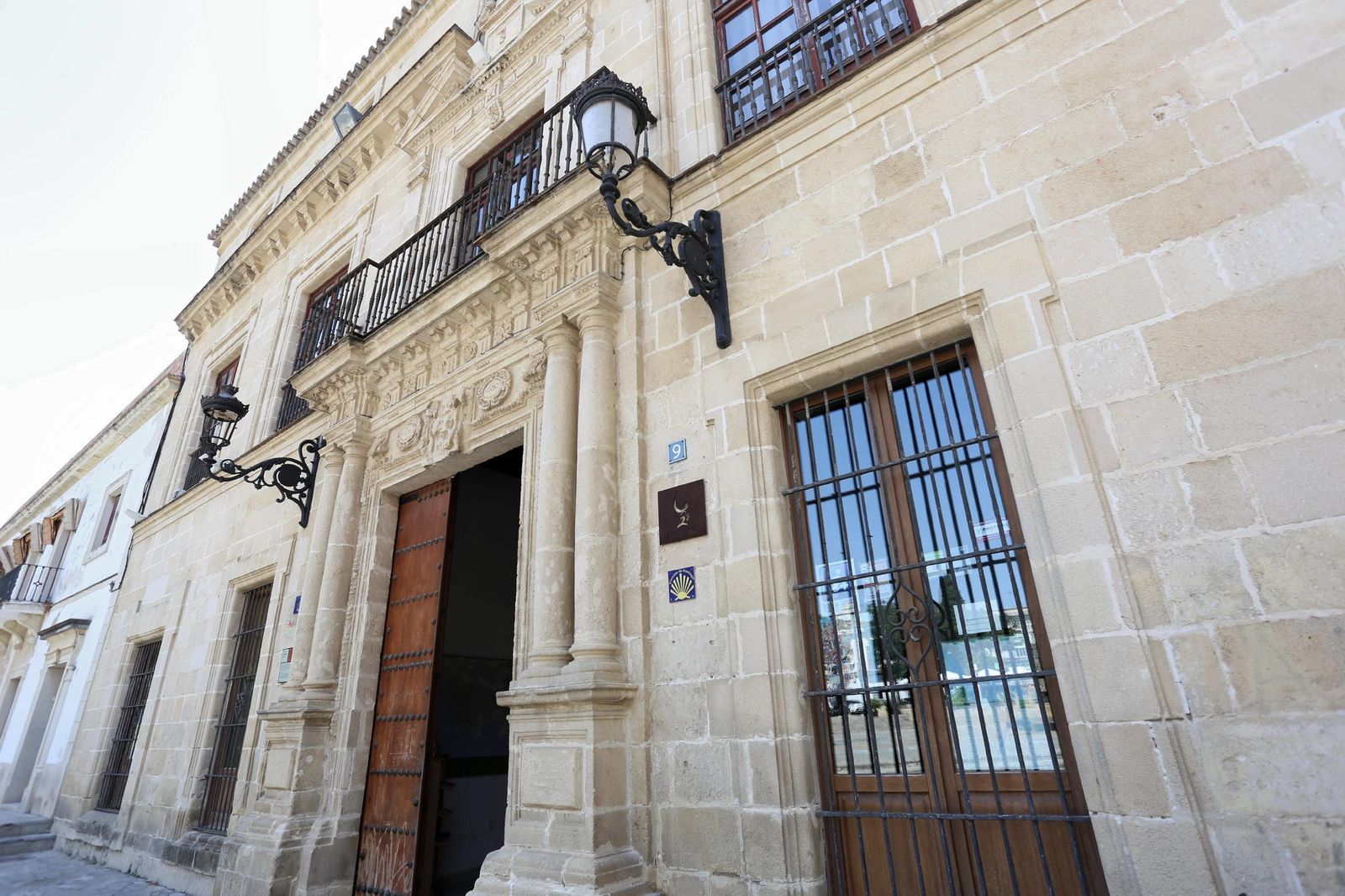 El histórico Palacio de Araníbar, que se está acondicionando para el Centro de Interpretación de Cargadores a Indias.