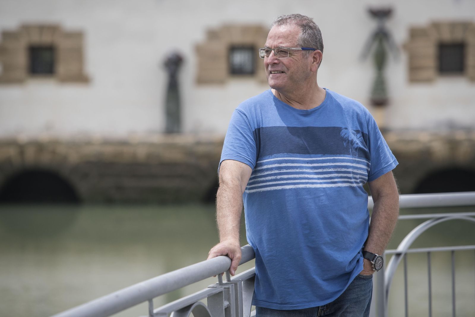 Pedro Espada, presidente de la asociacion Tharsis Betel, que se encarga de desarrollar este programa de acogida a refugiados.