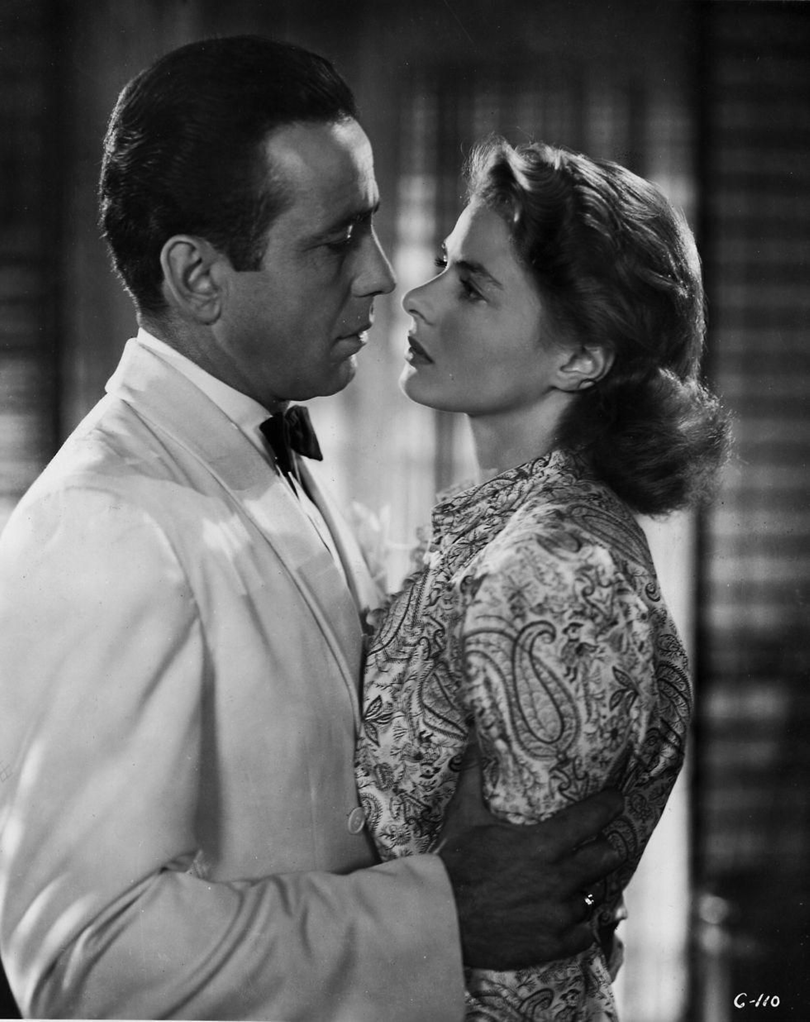 Bogart y Bergman en "Casablanca"