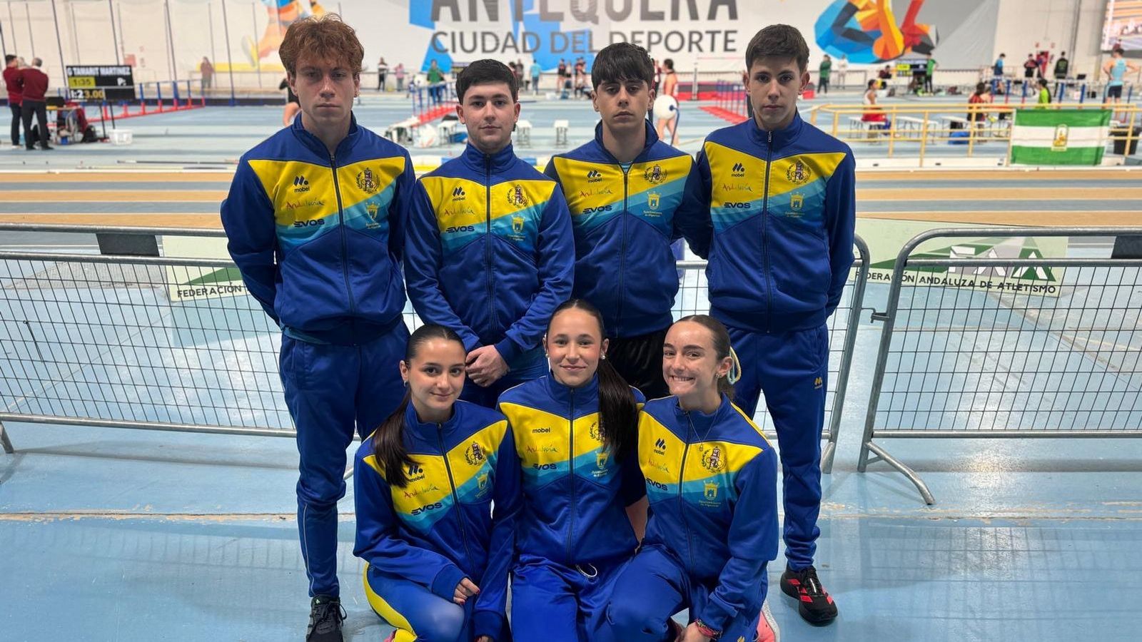 La expedición del Bahía de Algeciras, en Antequera, este sábado