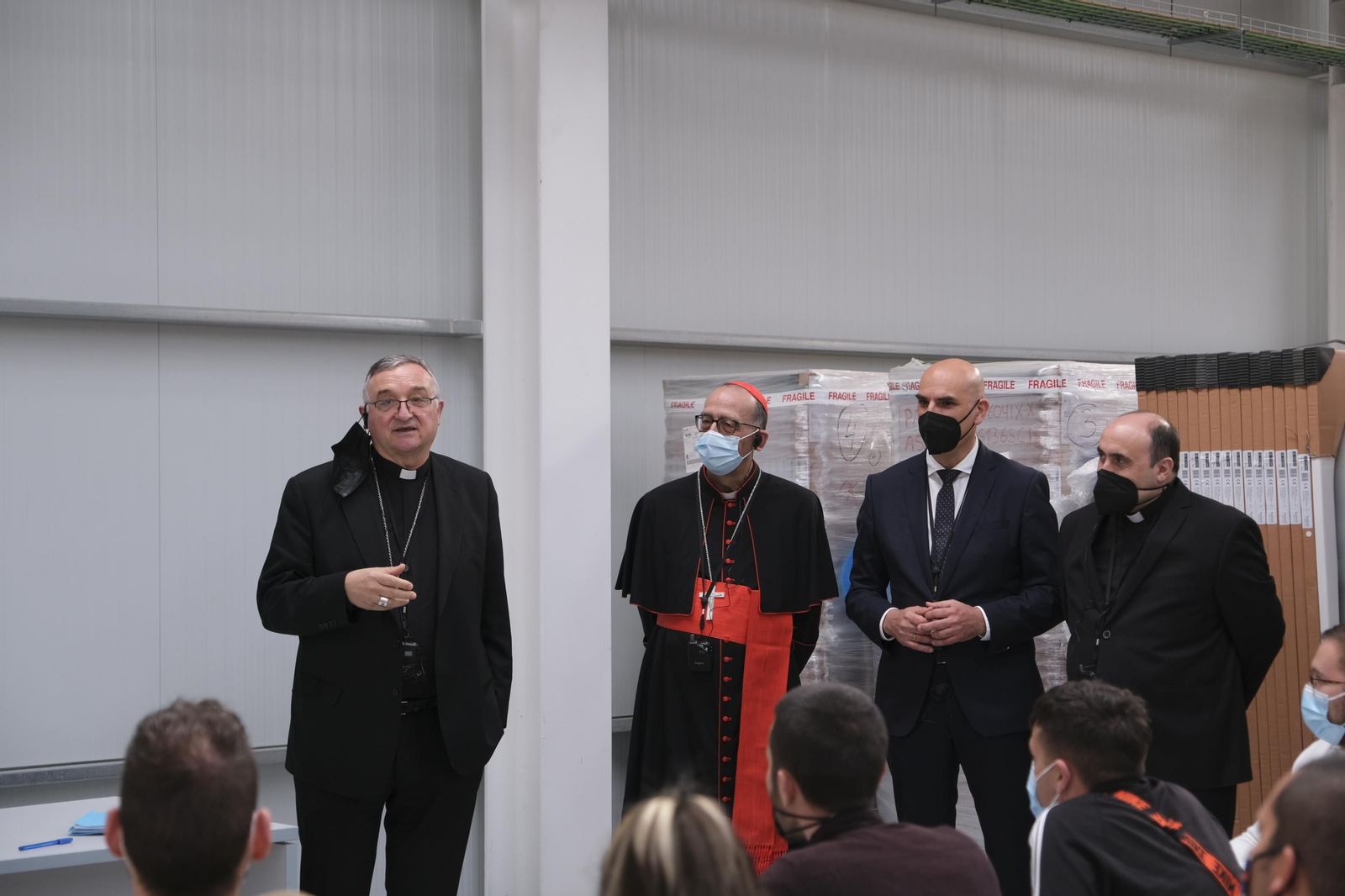 Bendición de las instalaciones de Hydrodiseño, en Huércal Overa (Almería)