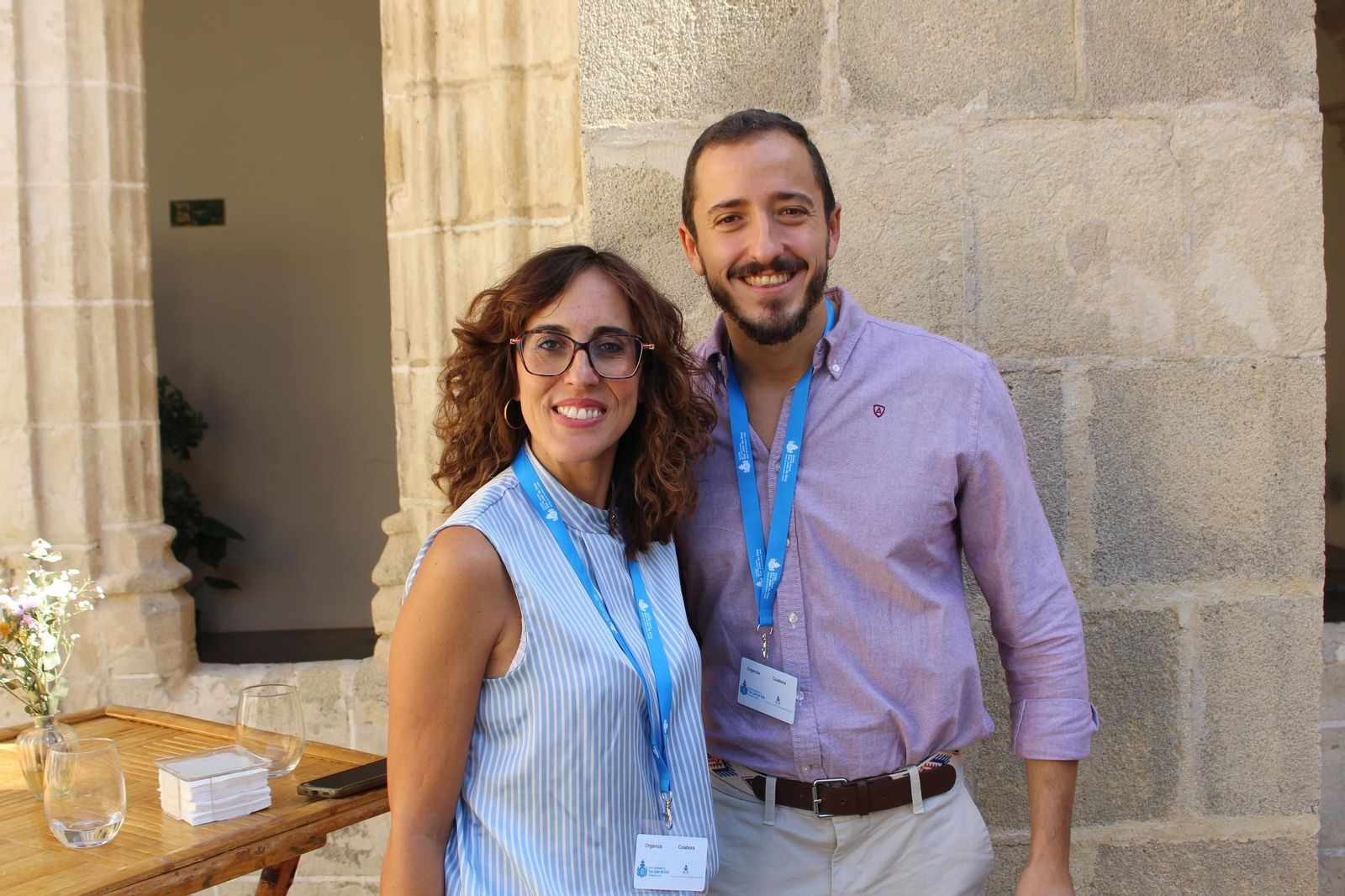 Ambiente en los Claustros.