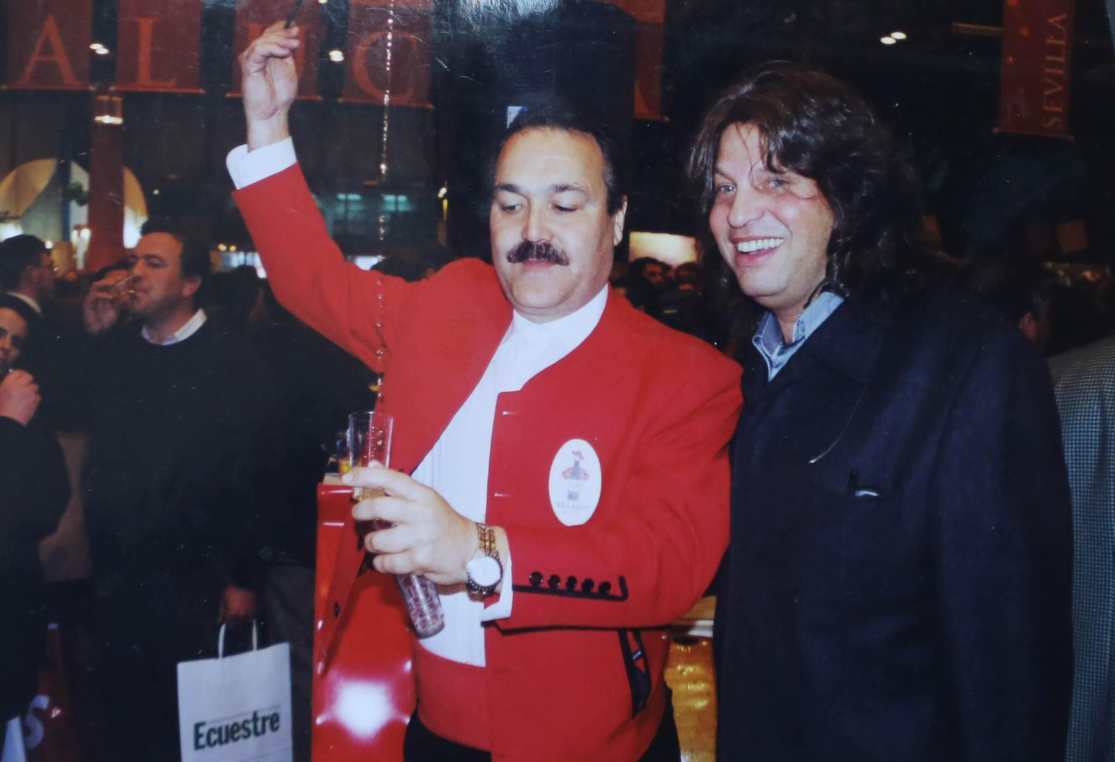 Algunas imágenes de Paco Gandón junto a personajes conocidos.