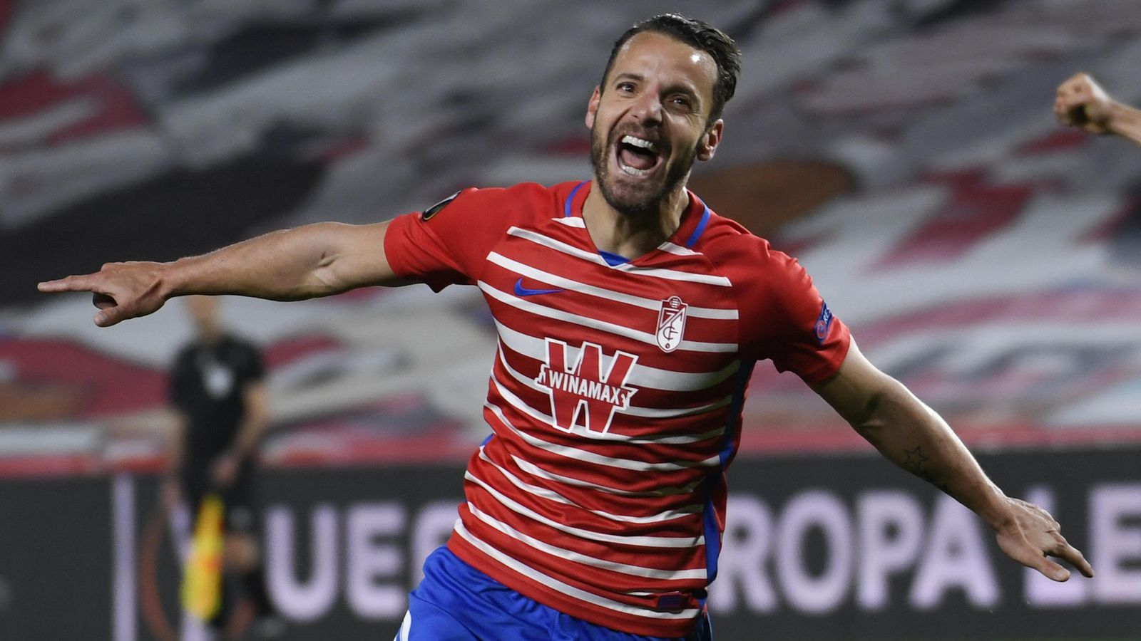 Soldado ha sido el máximo goleador del Granada CF en LaLiga Santander.
