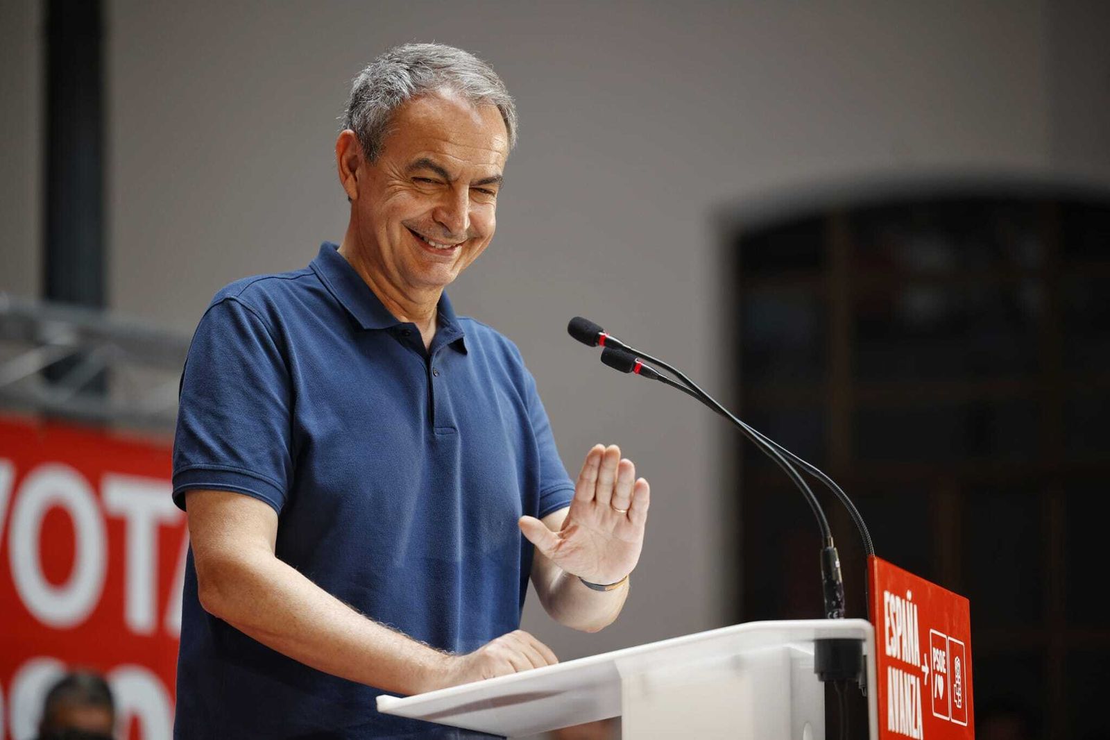Imágenes del cierre de campaña del PSOE en Cádiz con Rodríguez Zapatero