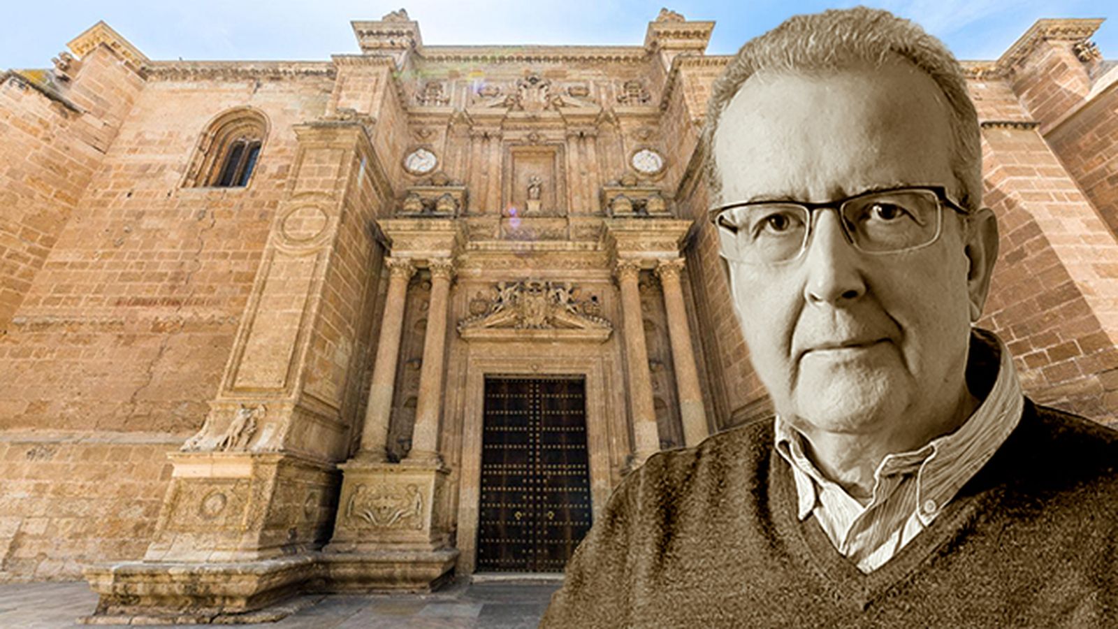Fachada de la Catedral de Almería en los ojos del aqeuitecto Eduardo Blanes