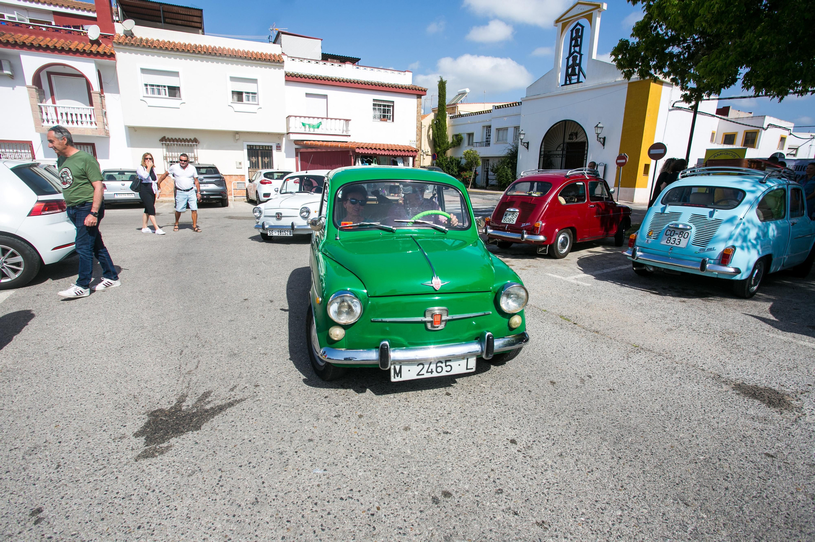 Fotos de la concentración de Seat 600 en Palmones