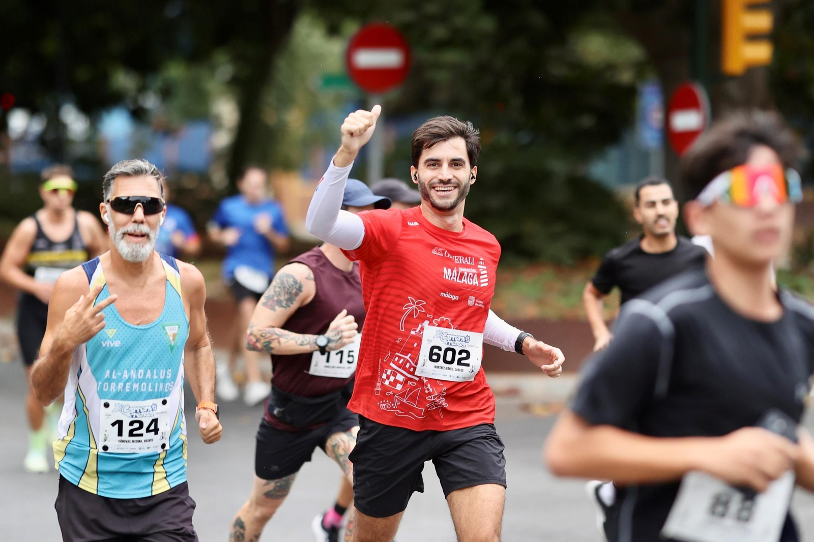 Las fotos de la VIII Carrera de la Prensa y la IV Marcha Solidaria de Málaga