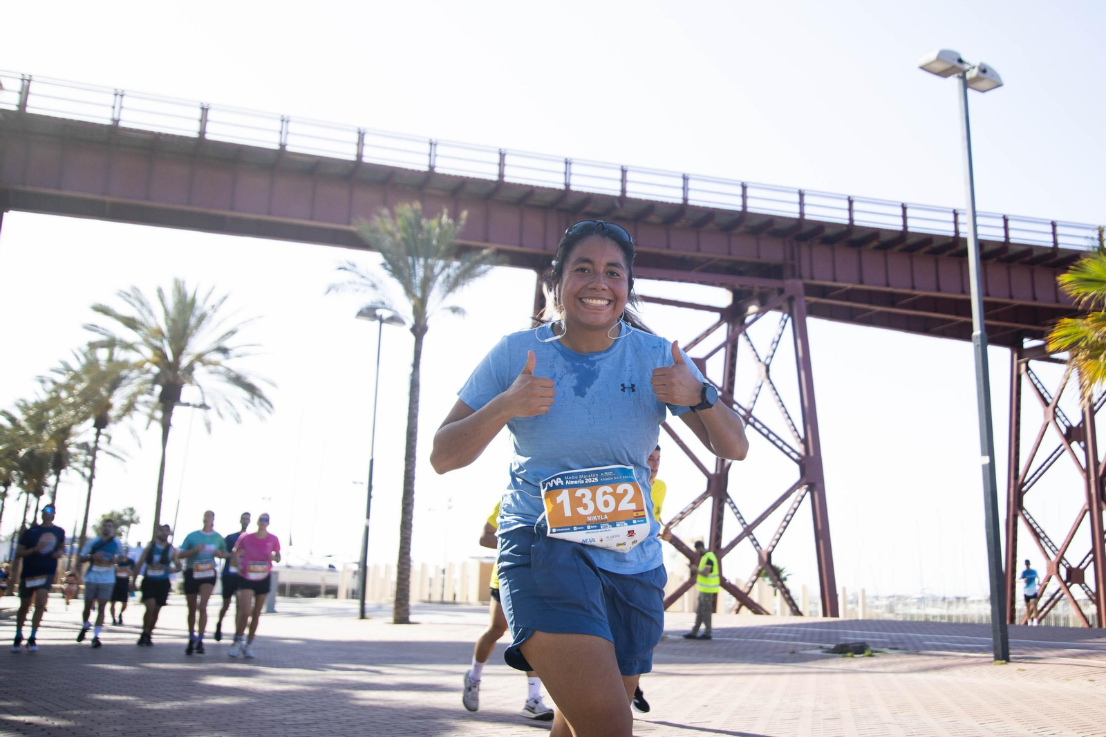 El Medio Maratón de Almería 2025, en imágenes