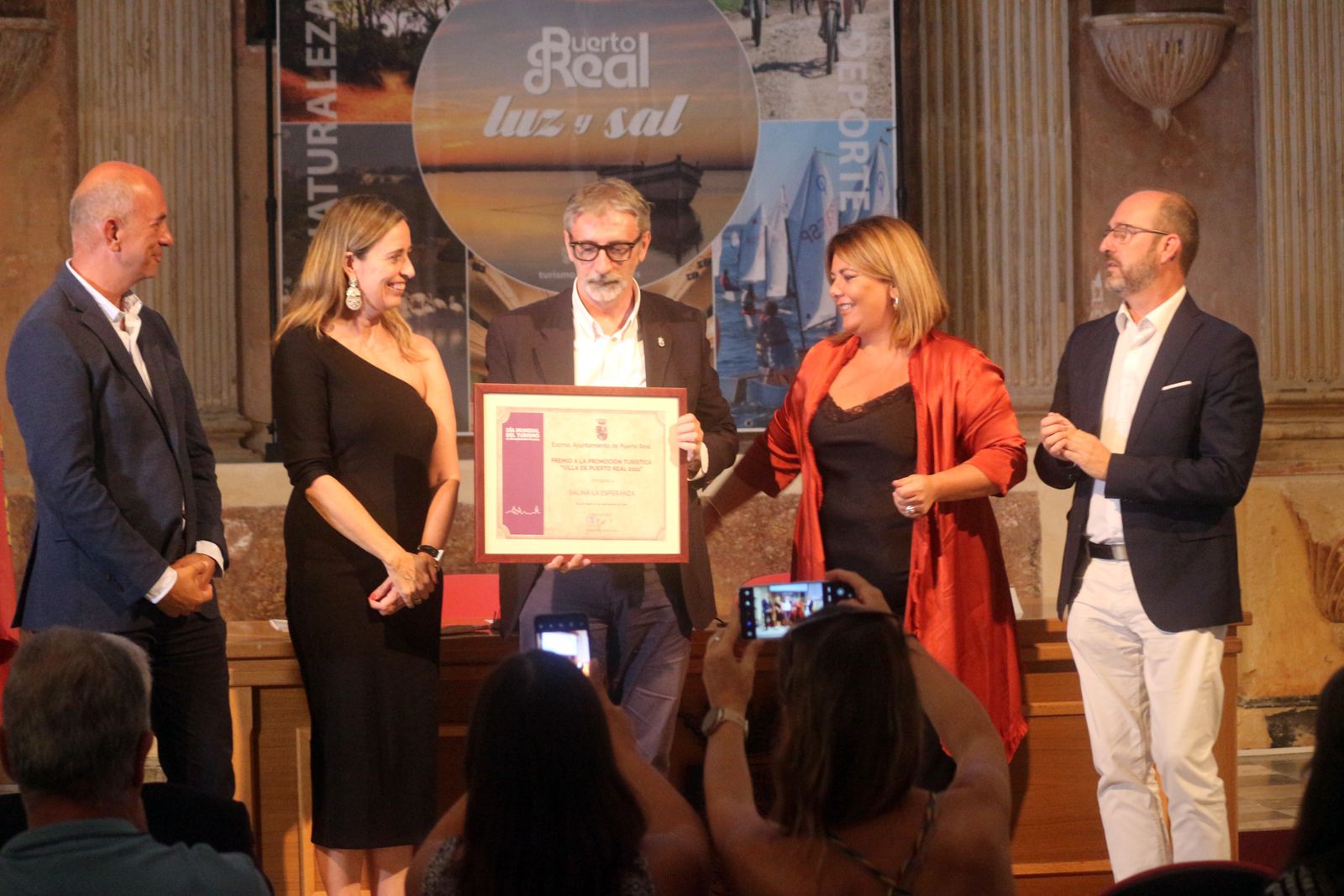 Entrega del Premio a la Promoción Turística Villa de Puerto Real