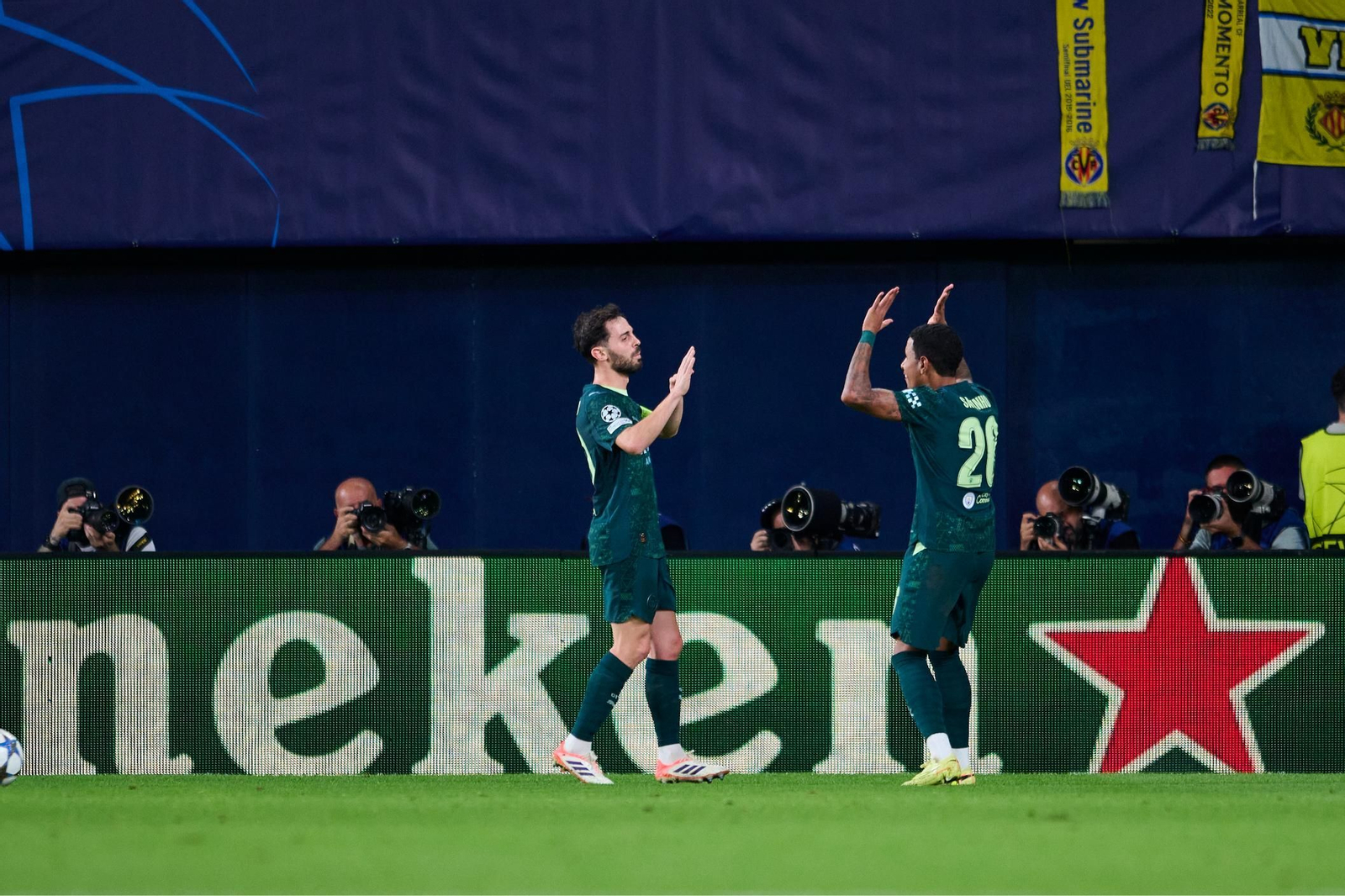 Las fotos del Villarreal-Manchester City