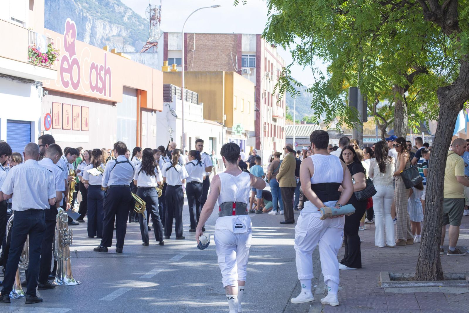Las fotos de la procesión de María Auxiliadora en La Línea