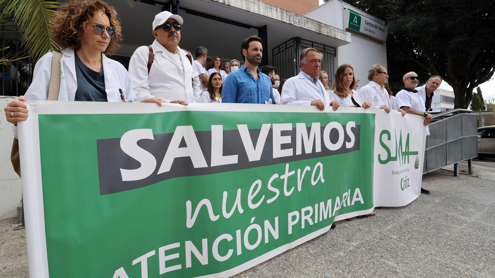 Protesta del SMA en Cádiz.