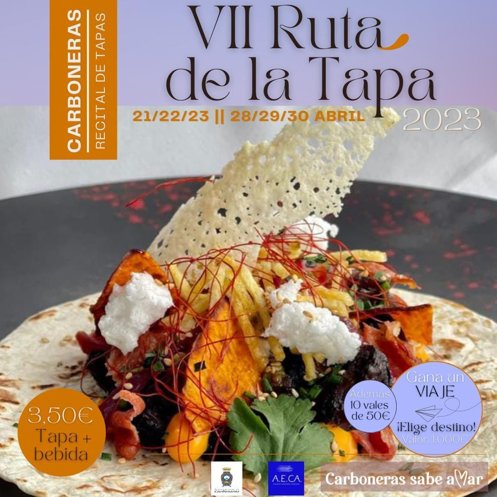 Cartel de la VII Ruta de la Tapa