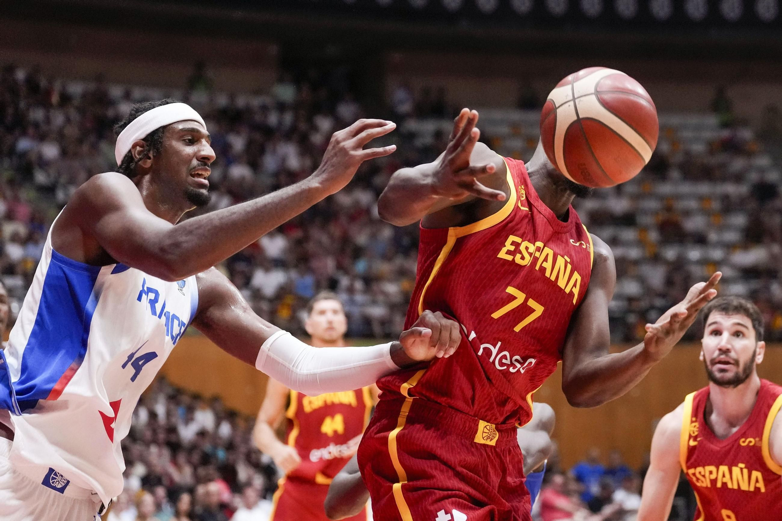 Las fotos del España - Francia de baloncesto