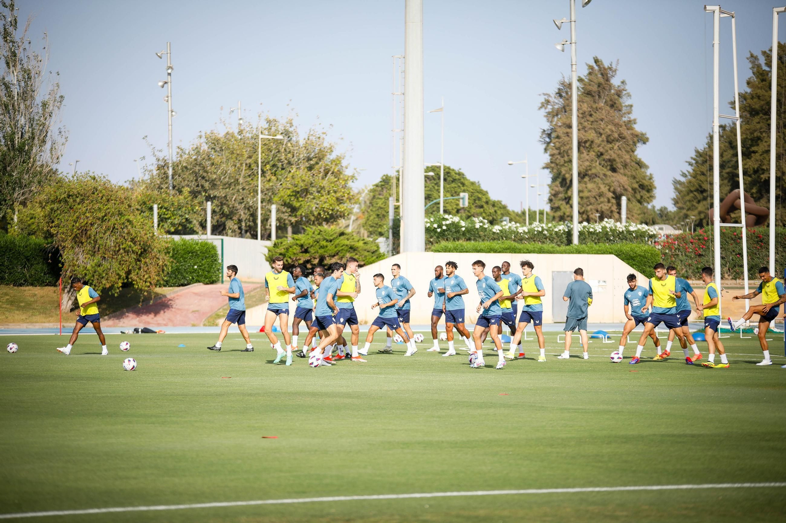 Primer entrenamiento pretemporada del Almería, en imágenes