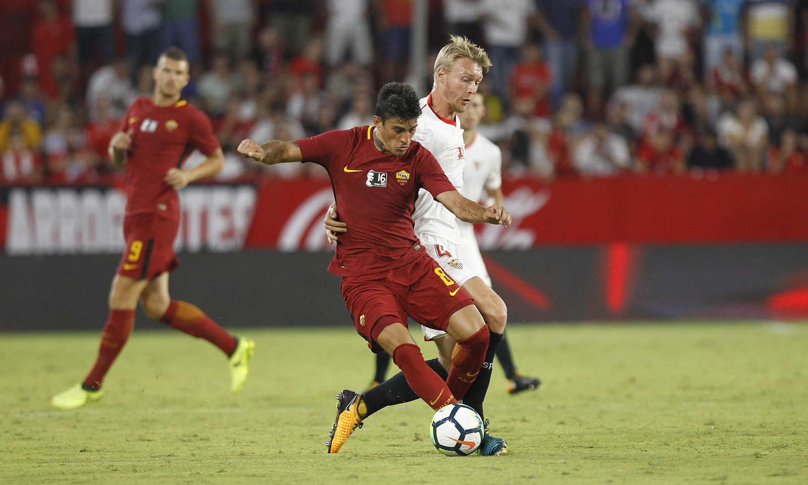 Las imágenes del Sevilla-Roma del IX Trofeo Antonio Puerta