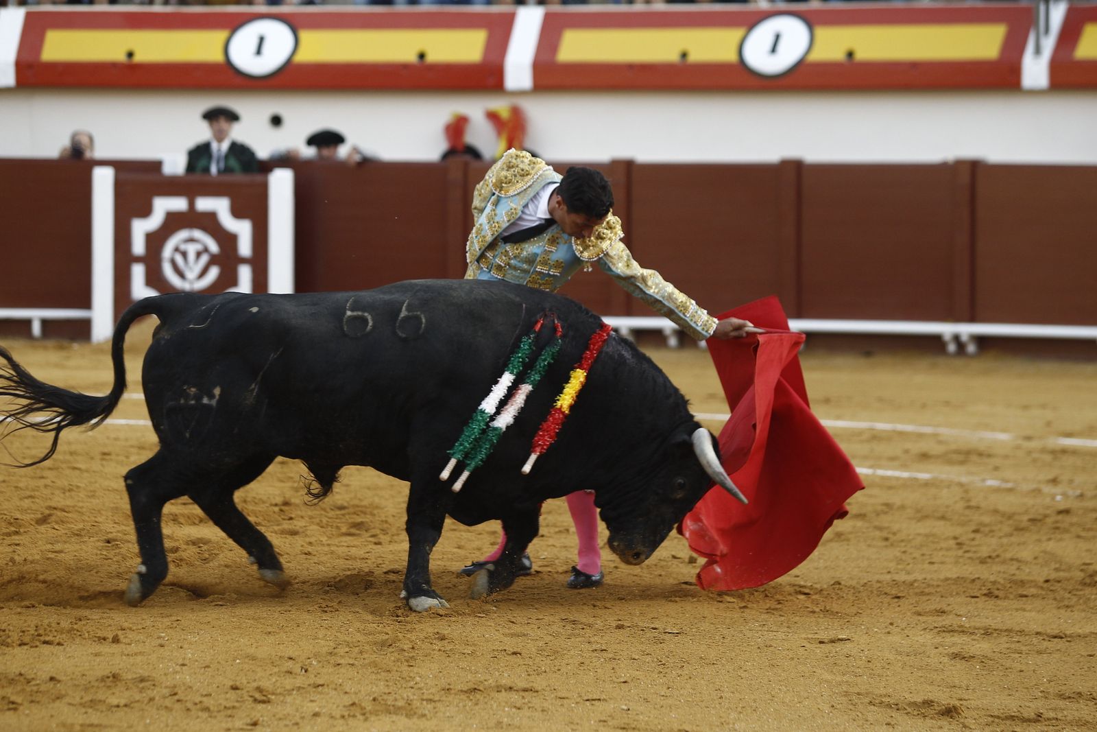 Corrida de toros del diestro Jesús de Almería en Vera.