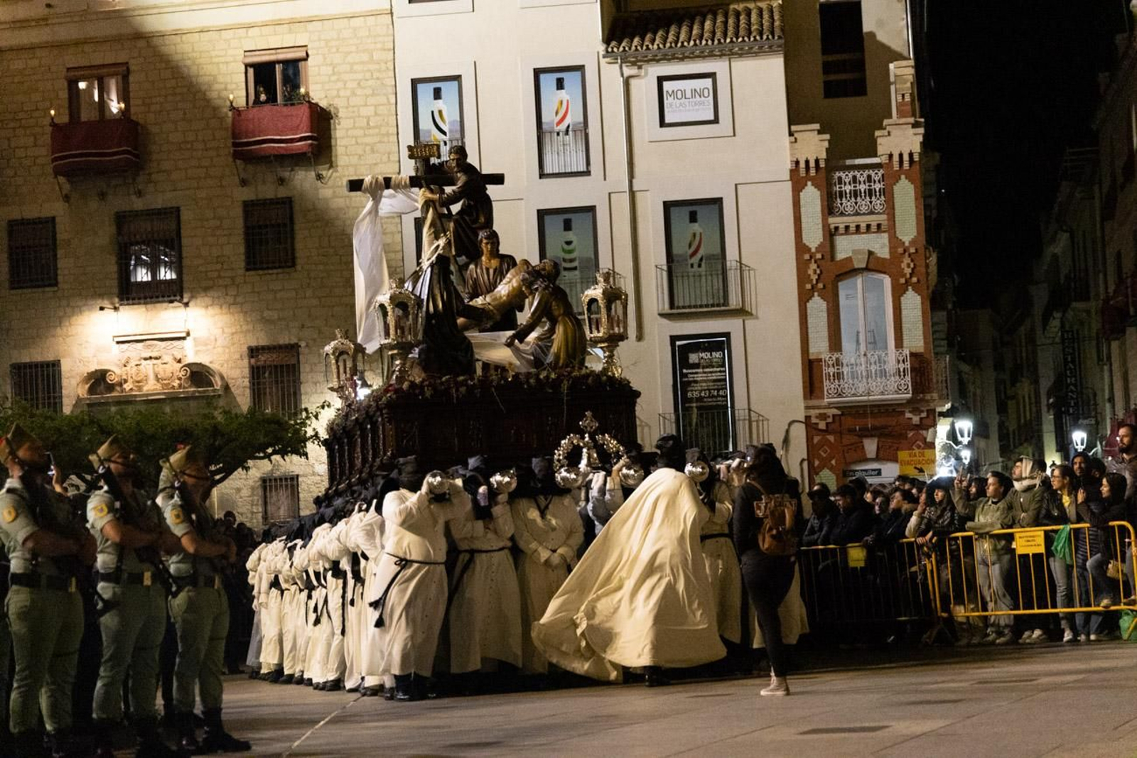 La Legión y el Cristo de la Buena Muerte es uno de los binomios de la Semana Santa.