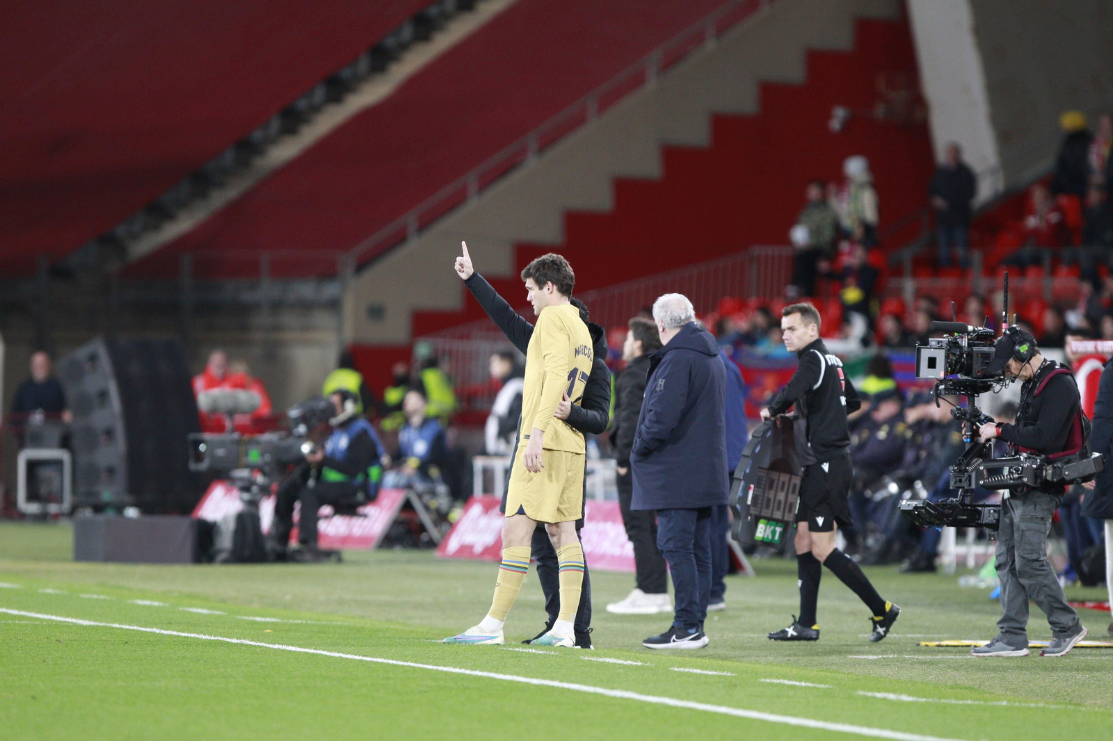 Imágenes de la victoria de la U.D. Almería ante el F.C. Barcelona